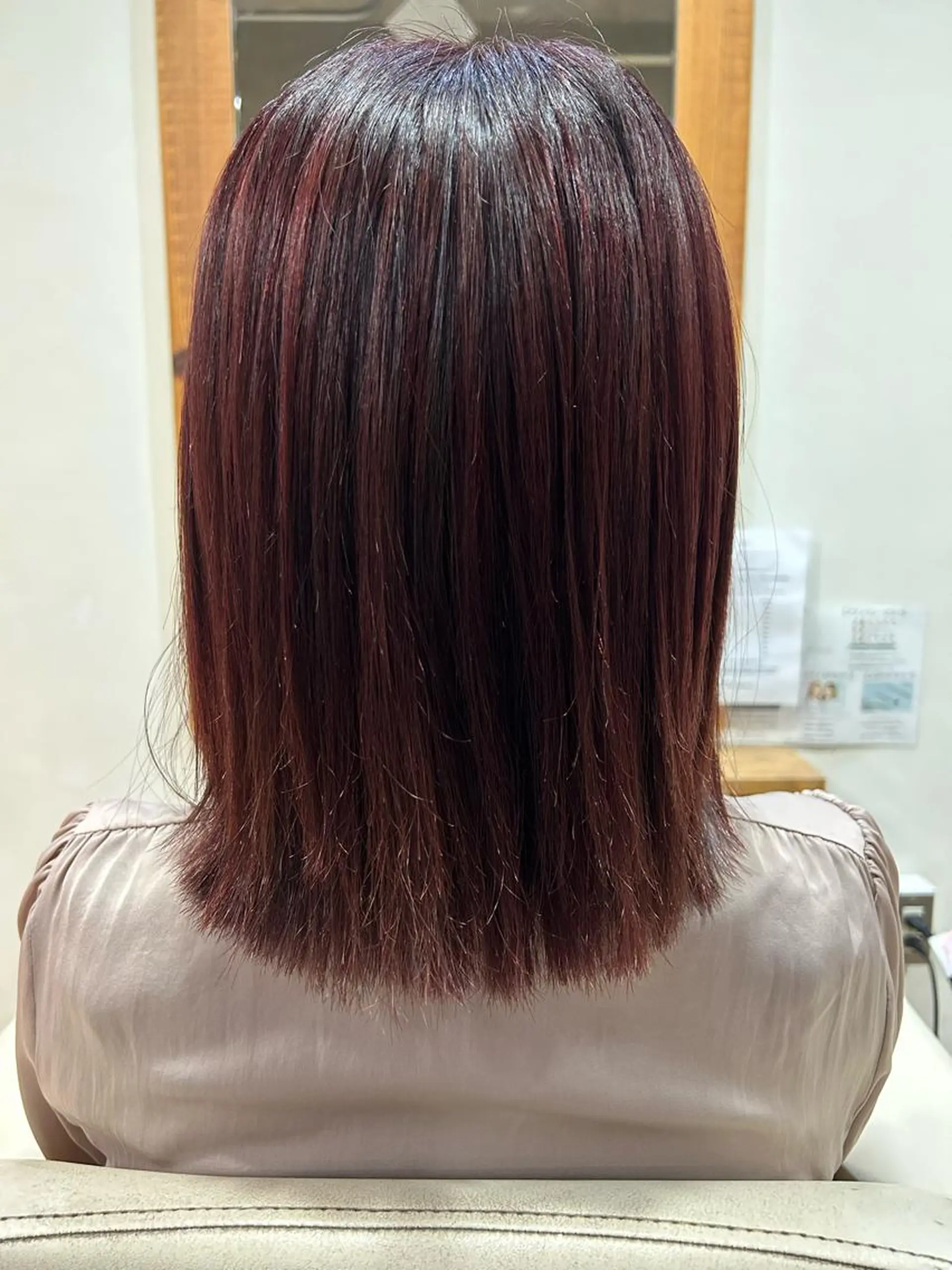 ミディアム 平野 佑有のヘアスタイル