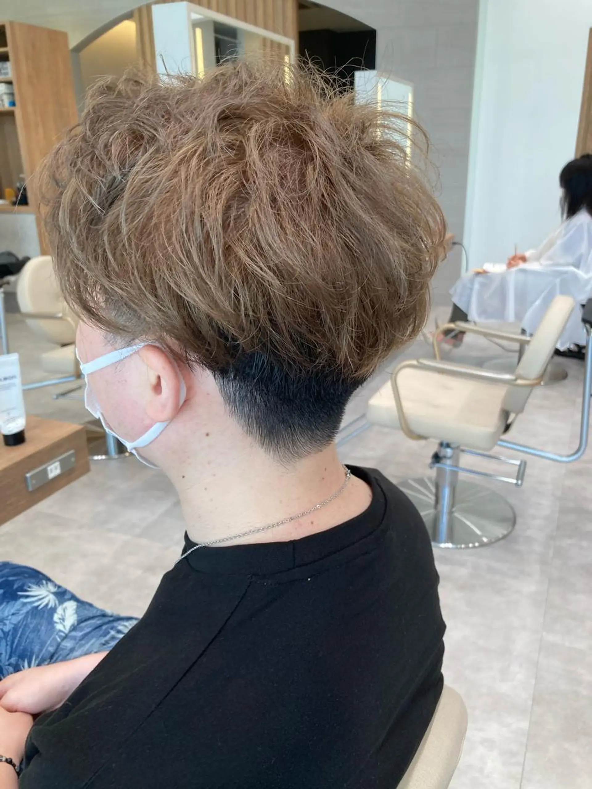 カラー メンズ 一ノ瀬 蘭のヘアスタイル