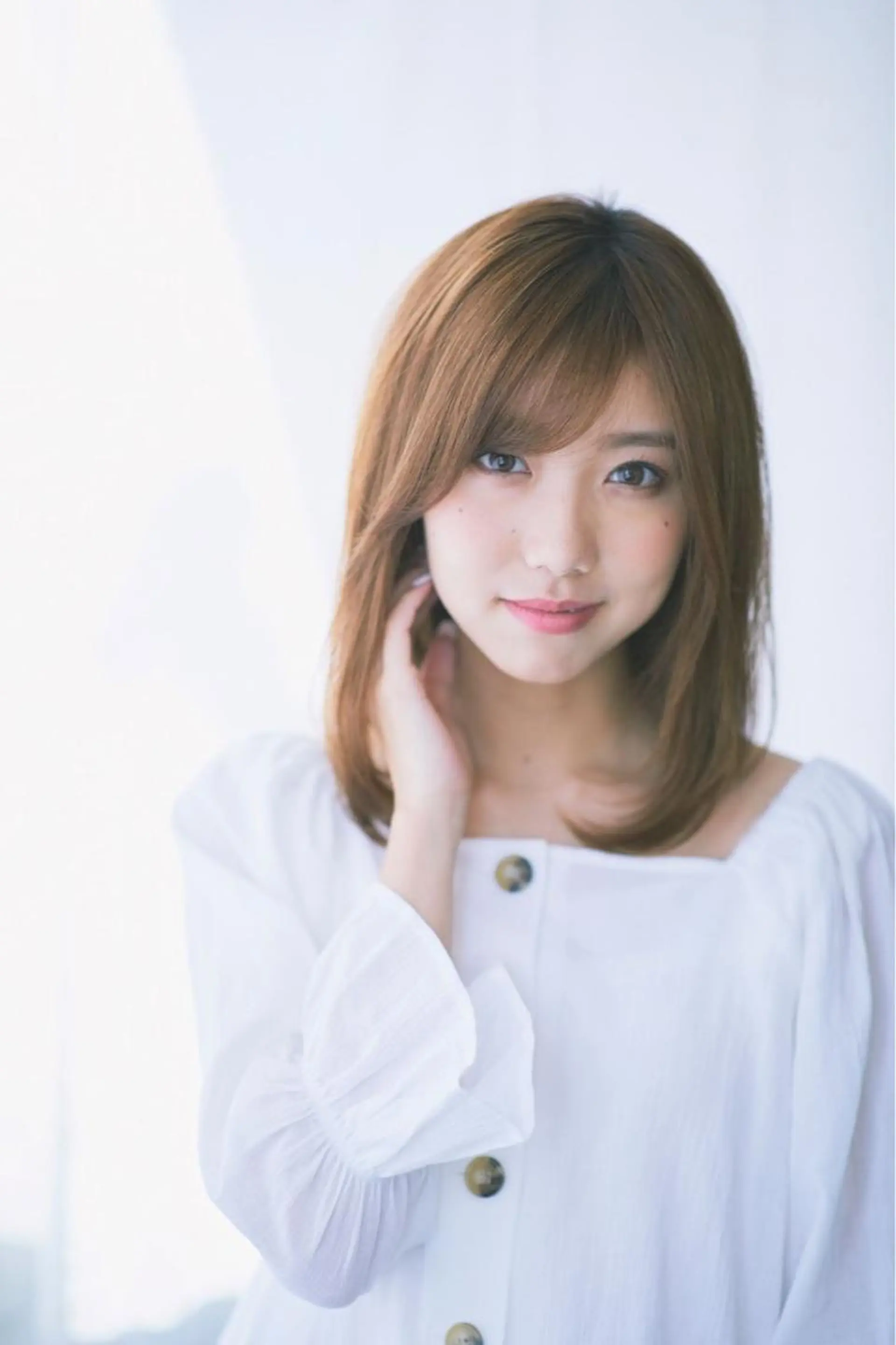 ミディアム カラー 沙奈 /さなのヘアスタイル