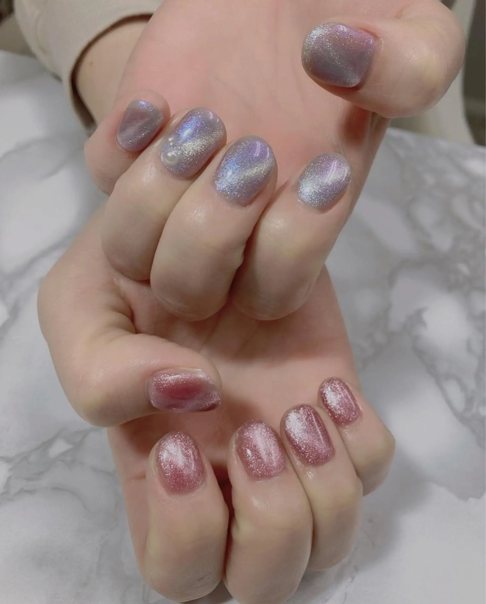 ミディアム ネイル Reonail 💕Kana💕のネイルデザイン