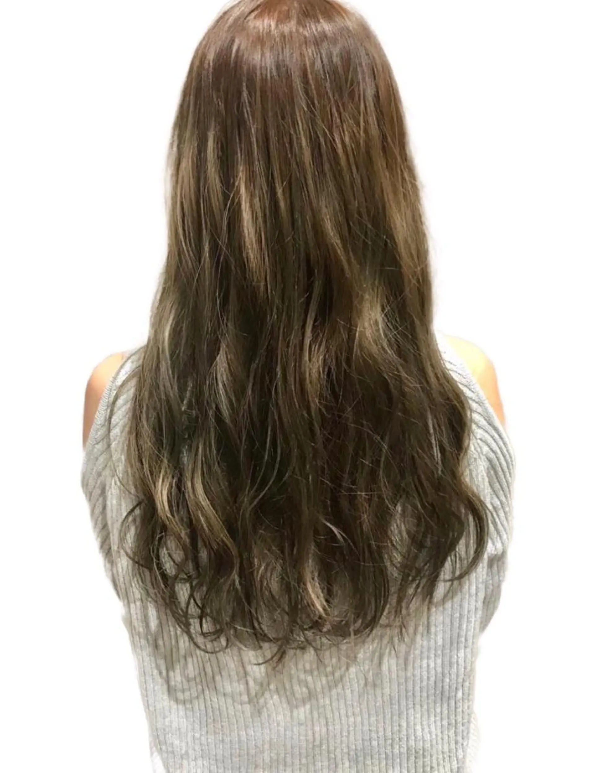 ロング カラー ケアブリーチ /髪質 改善/古橋圭史郎のヘアスタイル