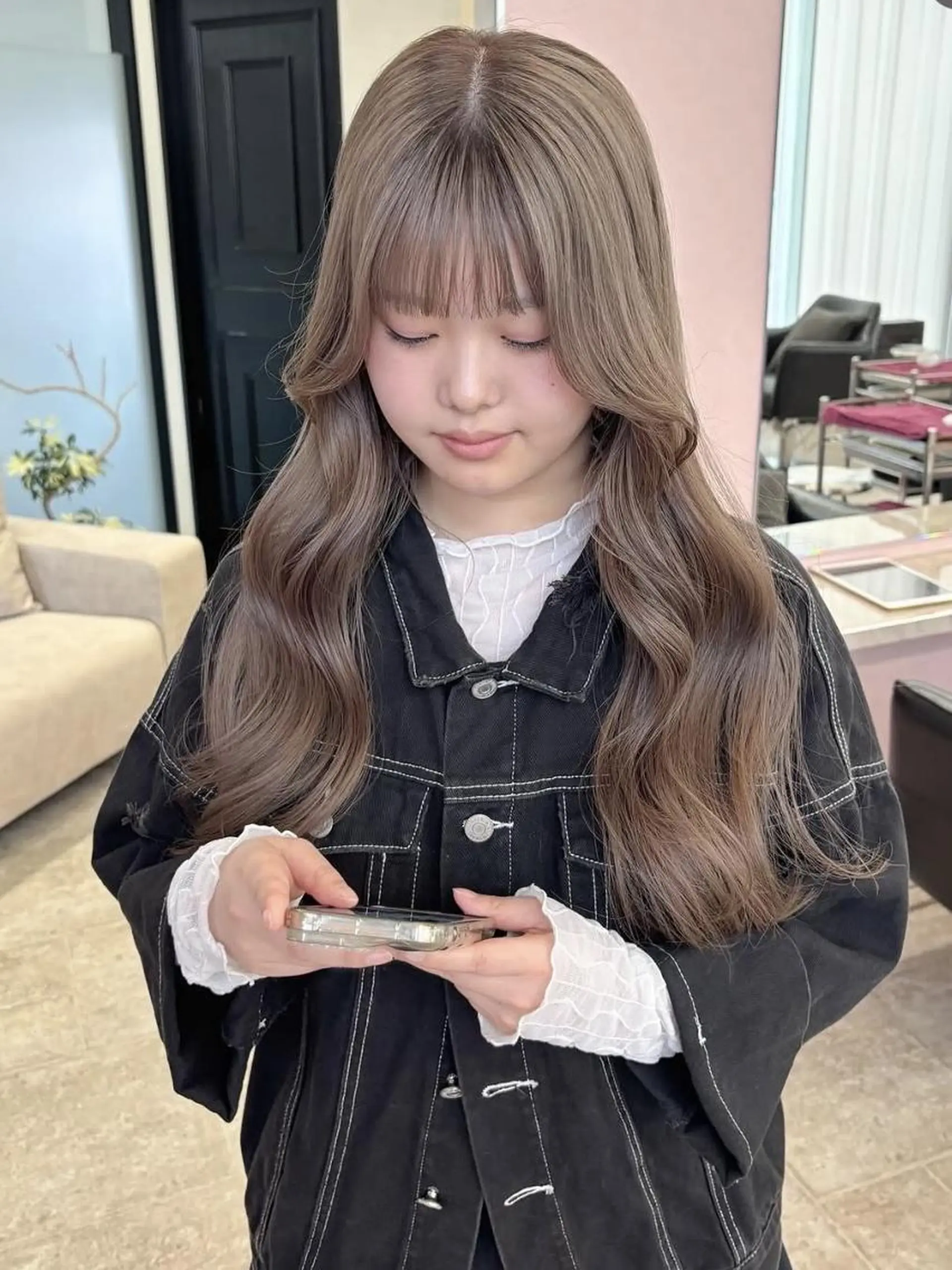 ロング ヘアカラー MATTY rioのヘアスタイル