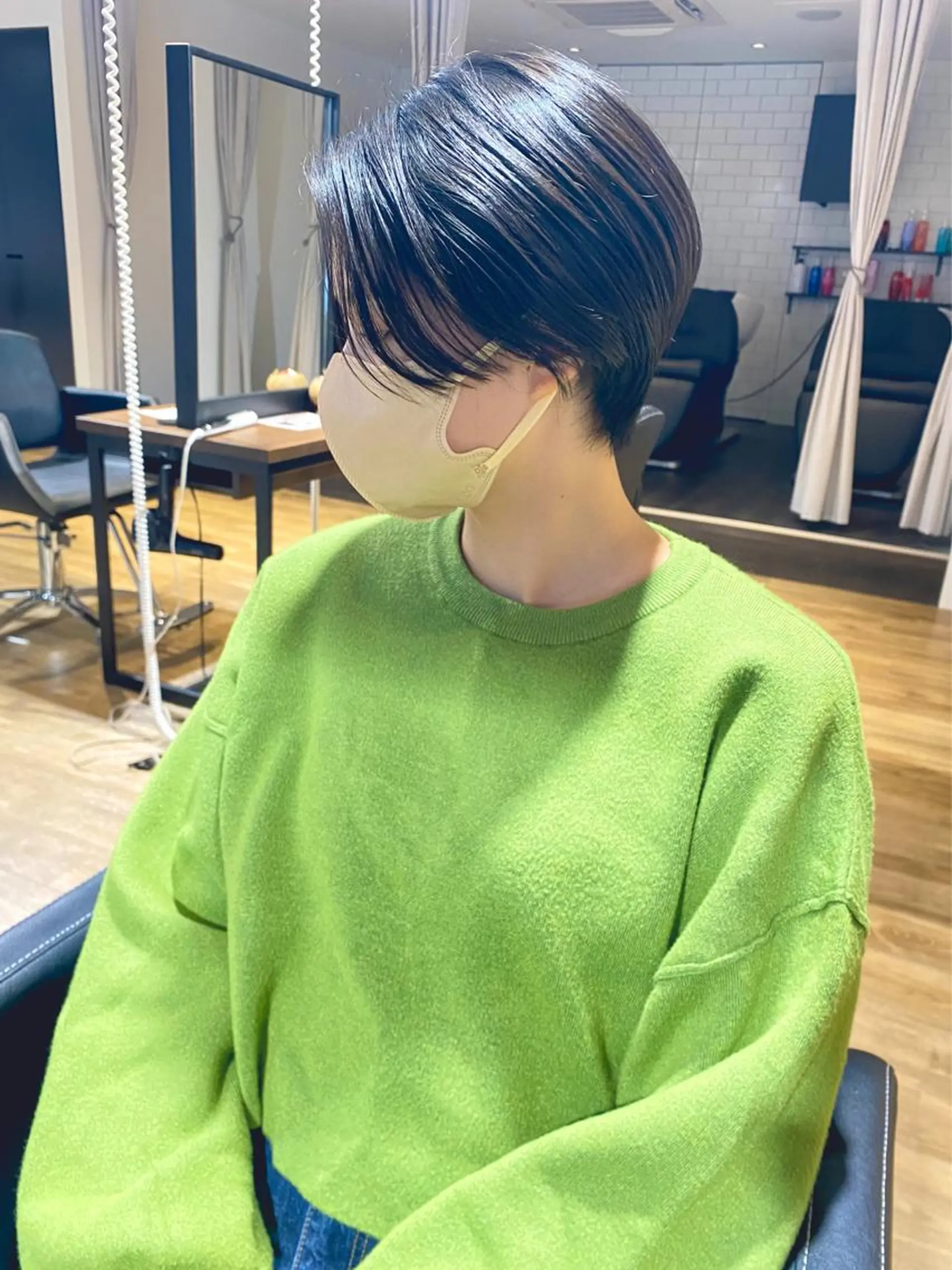 ショート カラー 絹髪質感TR💫 レイヤーカット/熊澤のヘアスタイル