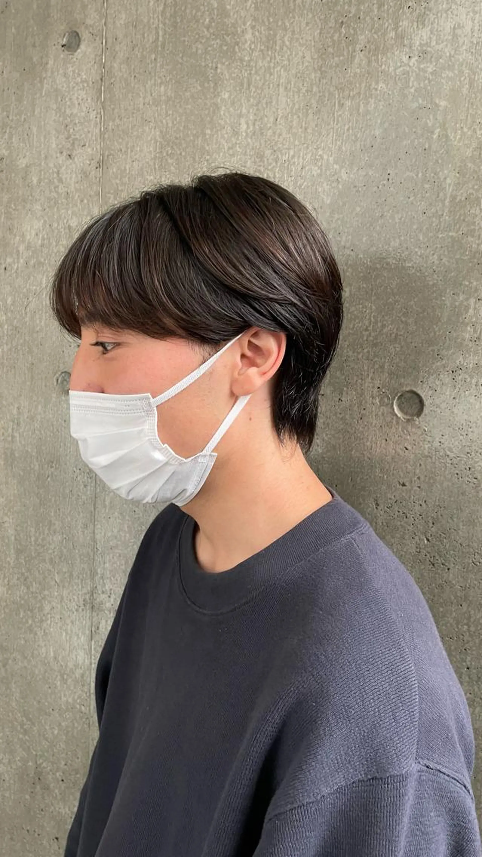 パーマ メンズ もりたみかこ 美容師お休み中のヘアスタイル