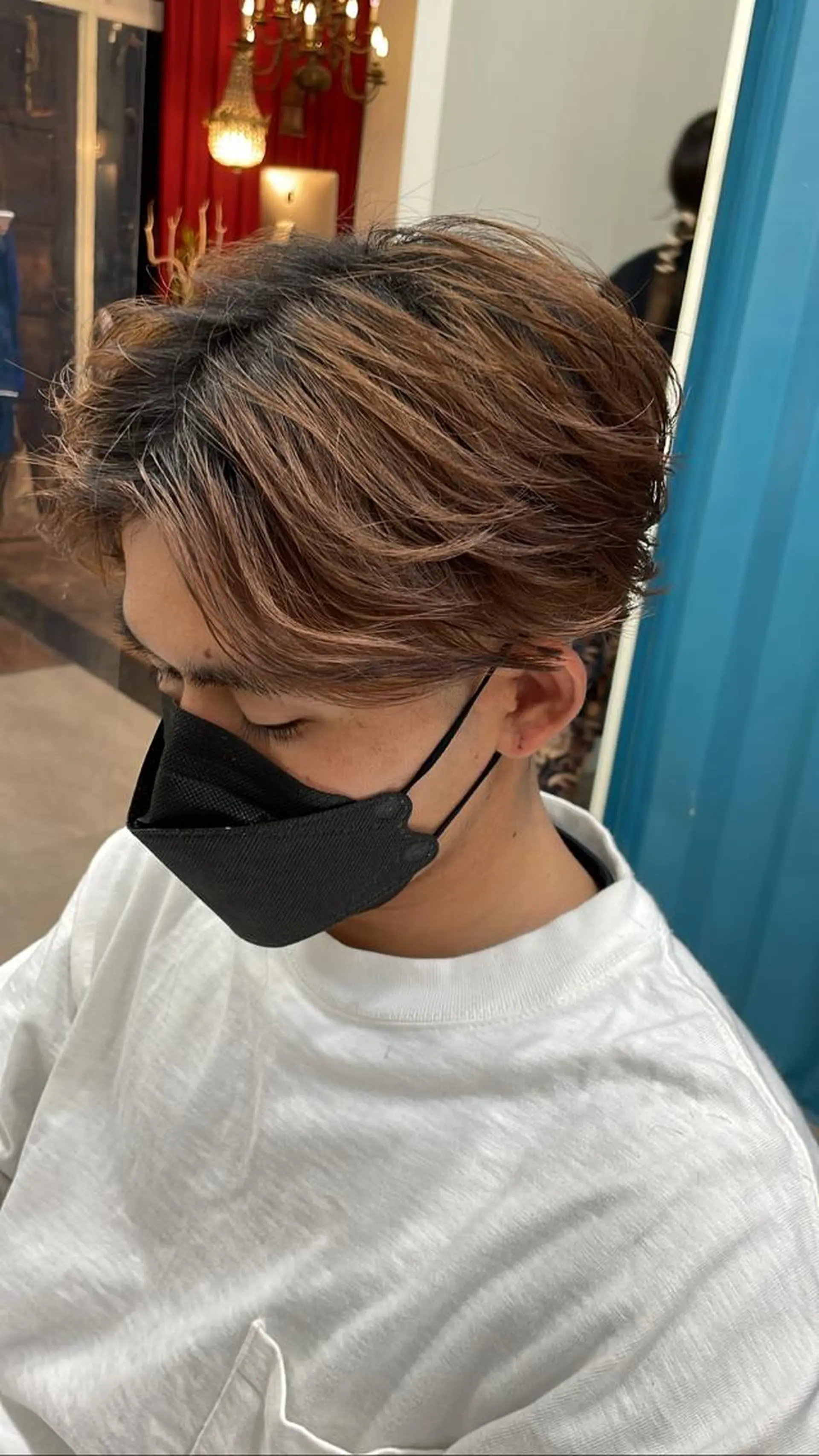 ショート メンズ 木村 拓美のヘアスタイル