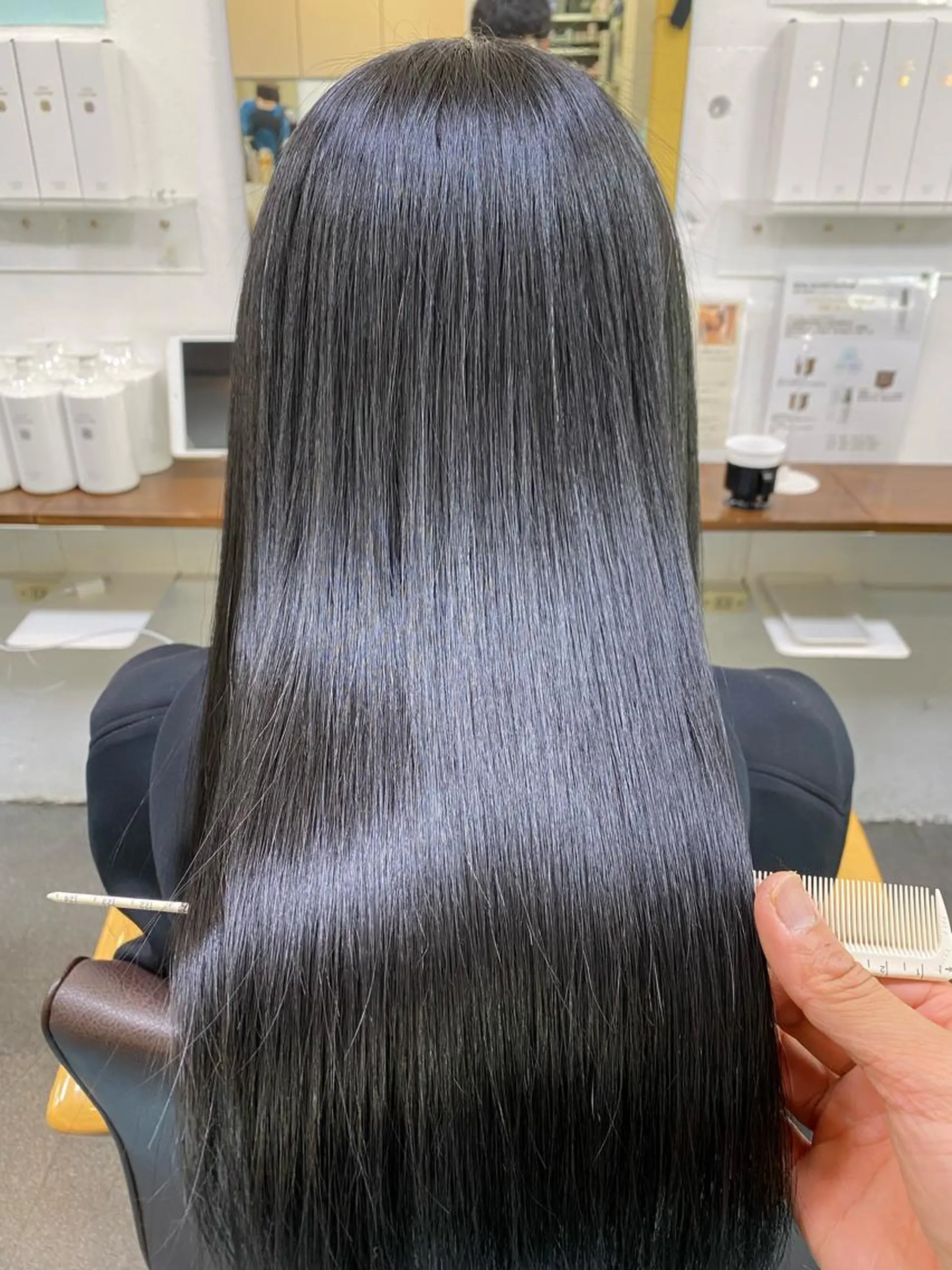 ロング カラー 髪質改善 トリートメント カット ヘアカラー トリートメント 【髪質改善】に特化 オリーブオイルクラブのヘアスタイル