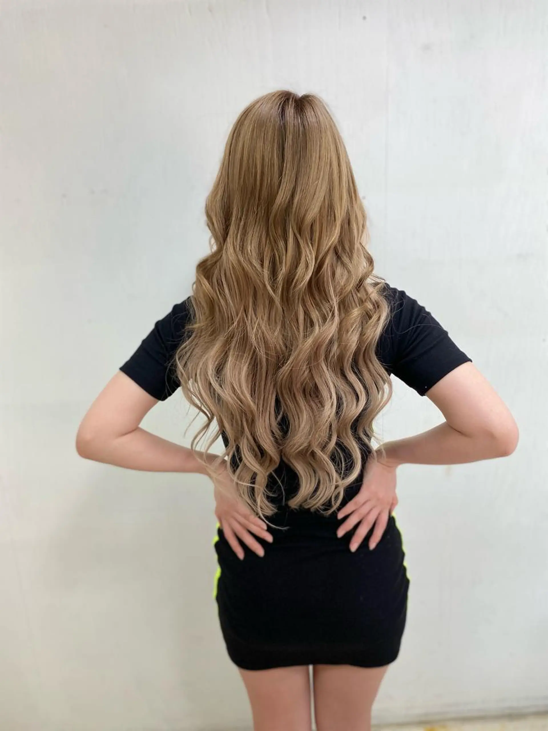 セミロング カラー ヘアアレンジ メンズ キッズ ネイル マツエク・マツパ アイブロウ 🧡可愛い色落ち🧡 ハイトーン特化🧡のヘアスタイル