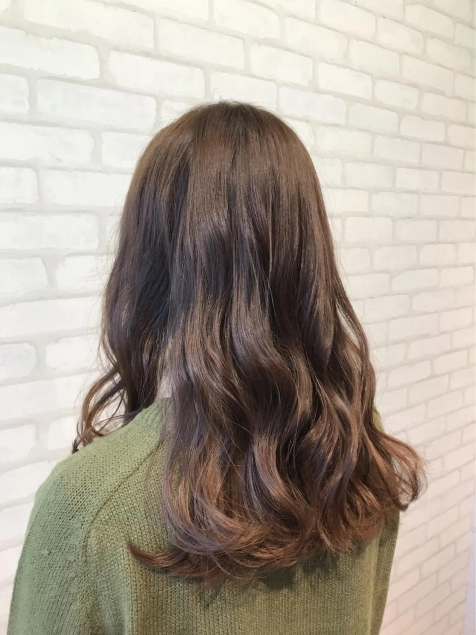 ロング カラー モテ前髪 タゴメ シンヤのヘアスタイル