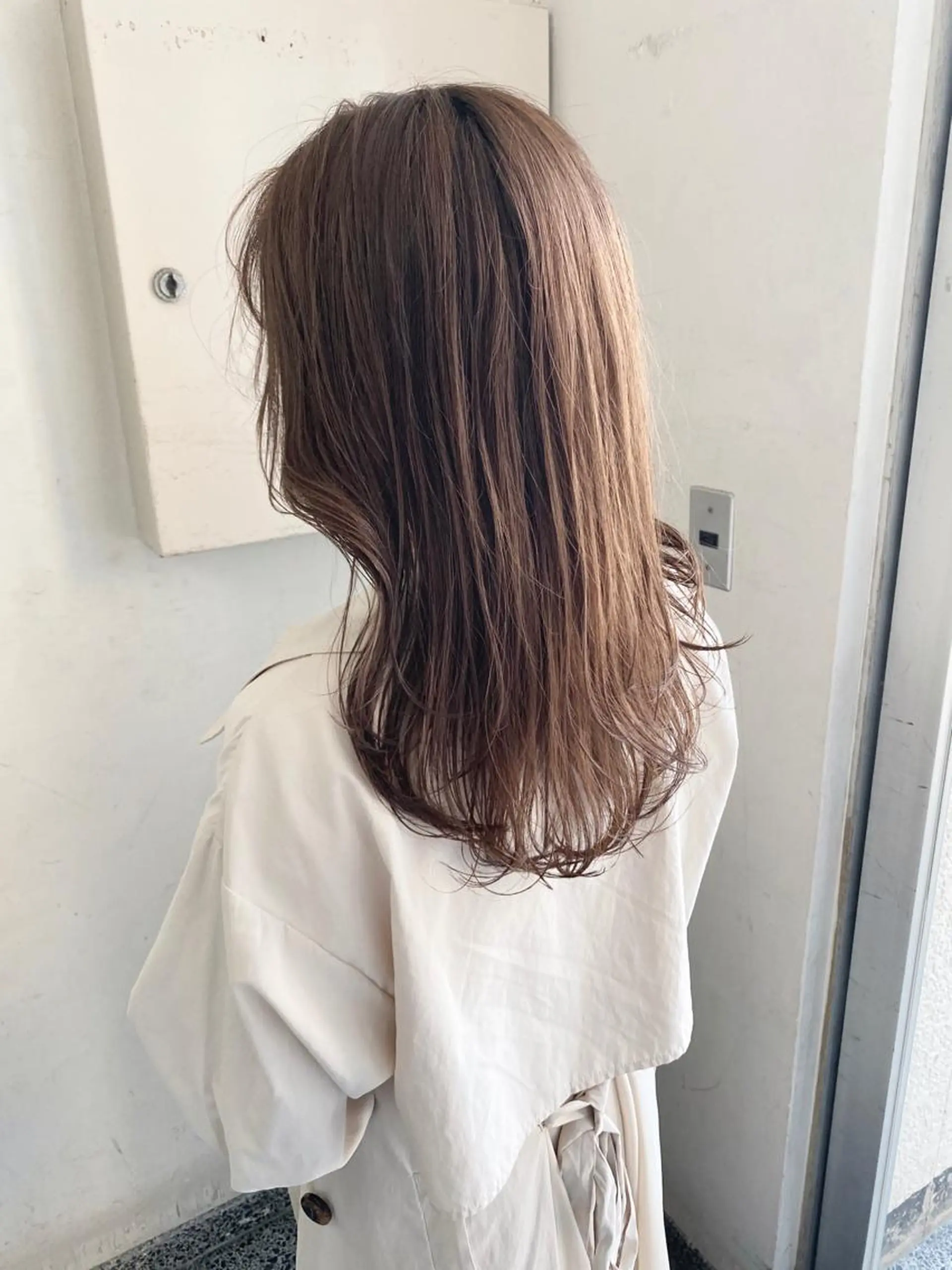 ロング カラー カット トリートメント レイヤーカット✂️ 横浜No1♡下鳥翔子のヘアスタイル