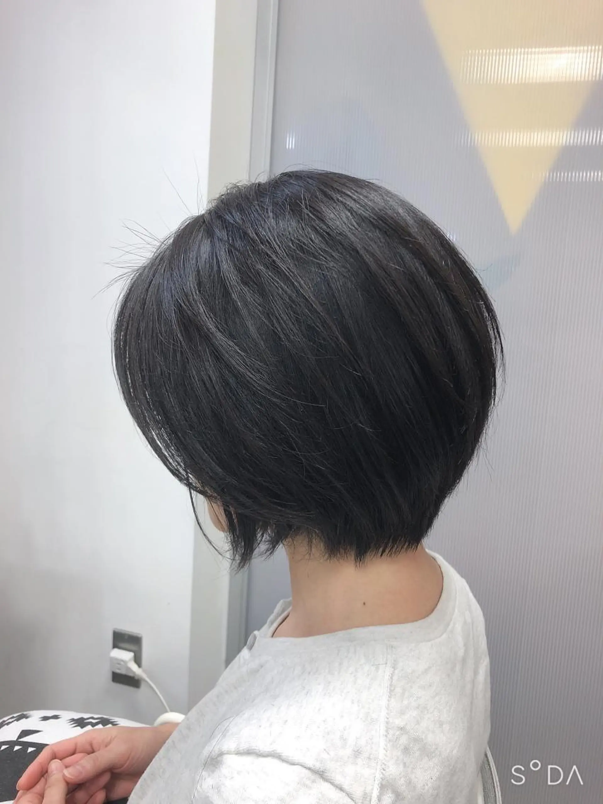 ショート カット ヘアカラー トリートメント 菊地 聖のヘアスタイル