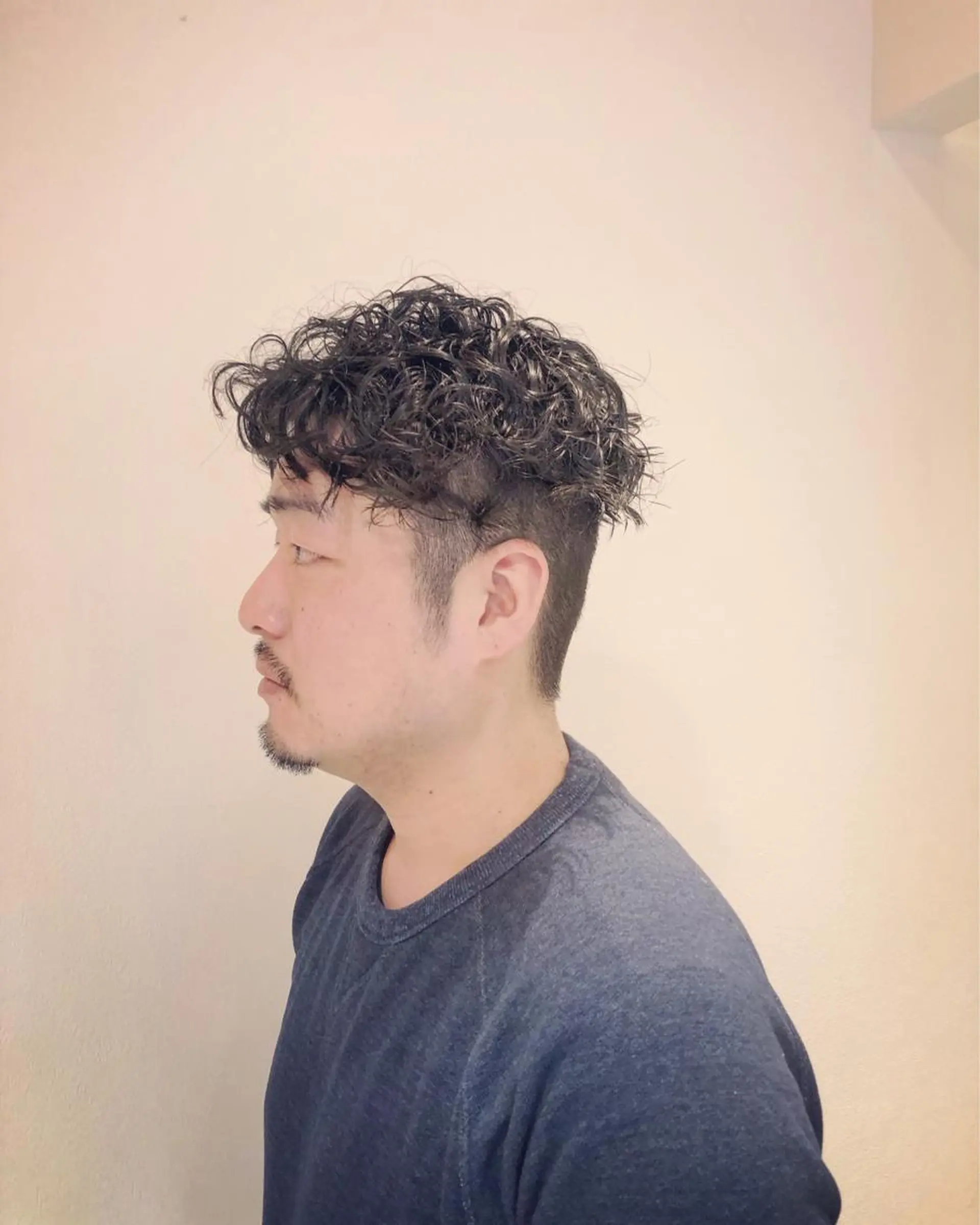 パーマ メンズ すみとも るなのヘアスタイル