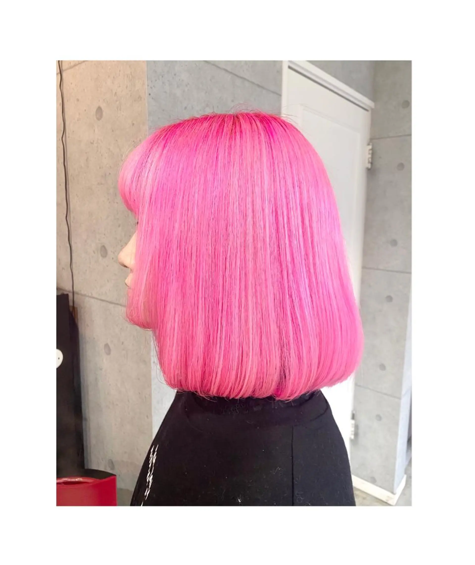 ショート カラー ピンクカラー ボブ ヘアカラー トリートメント TSUNO🦖 派手髪/オタク美容師のヘアスタイル