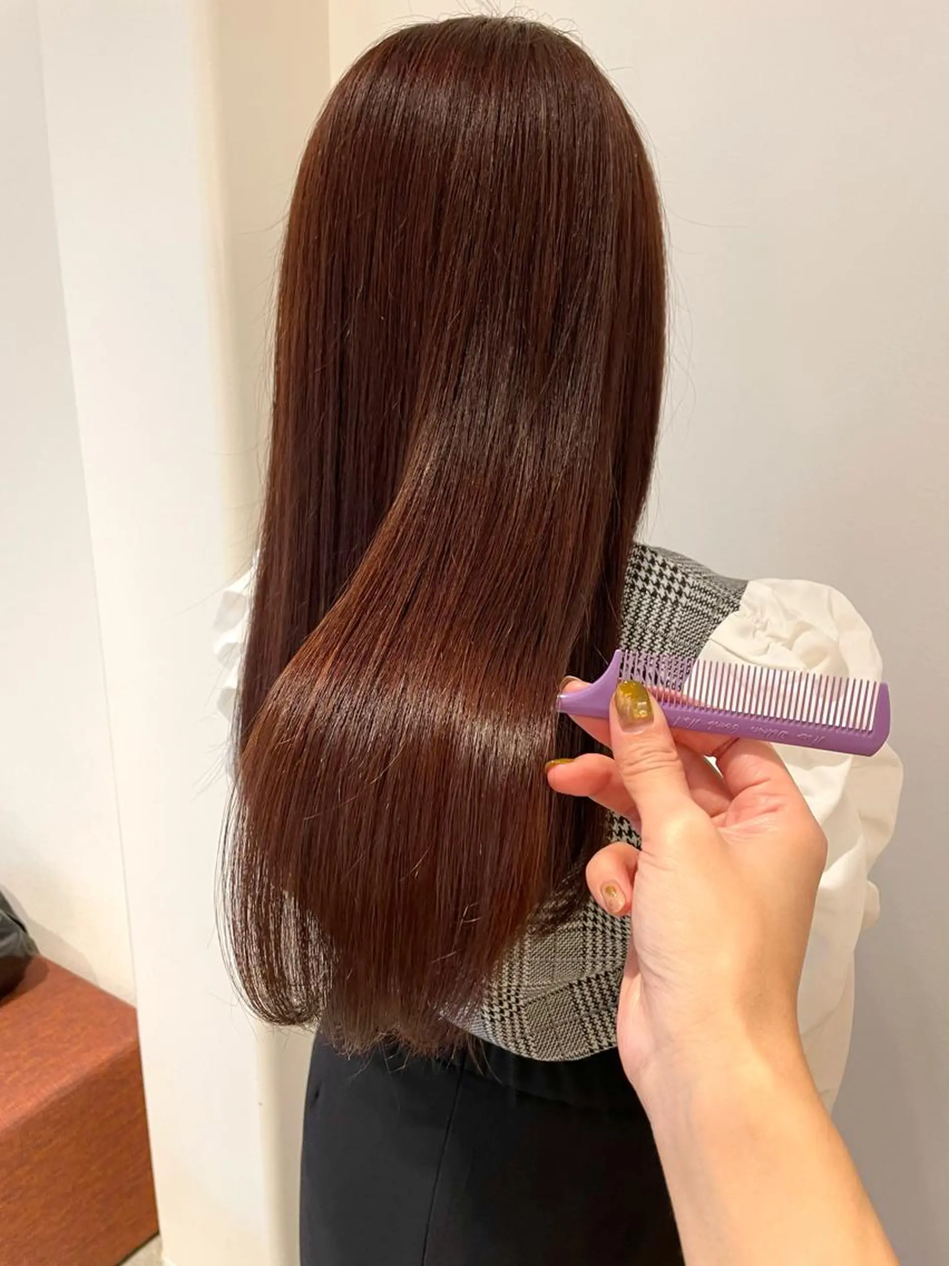 ロング カラー 髪質改善 トリートメント カット ヘアカラー トリートメント 北九州美容室 🕊️わかな✂︎のヘアスタイル