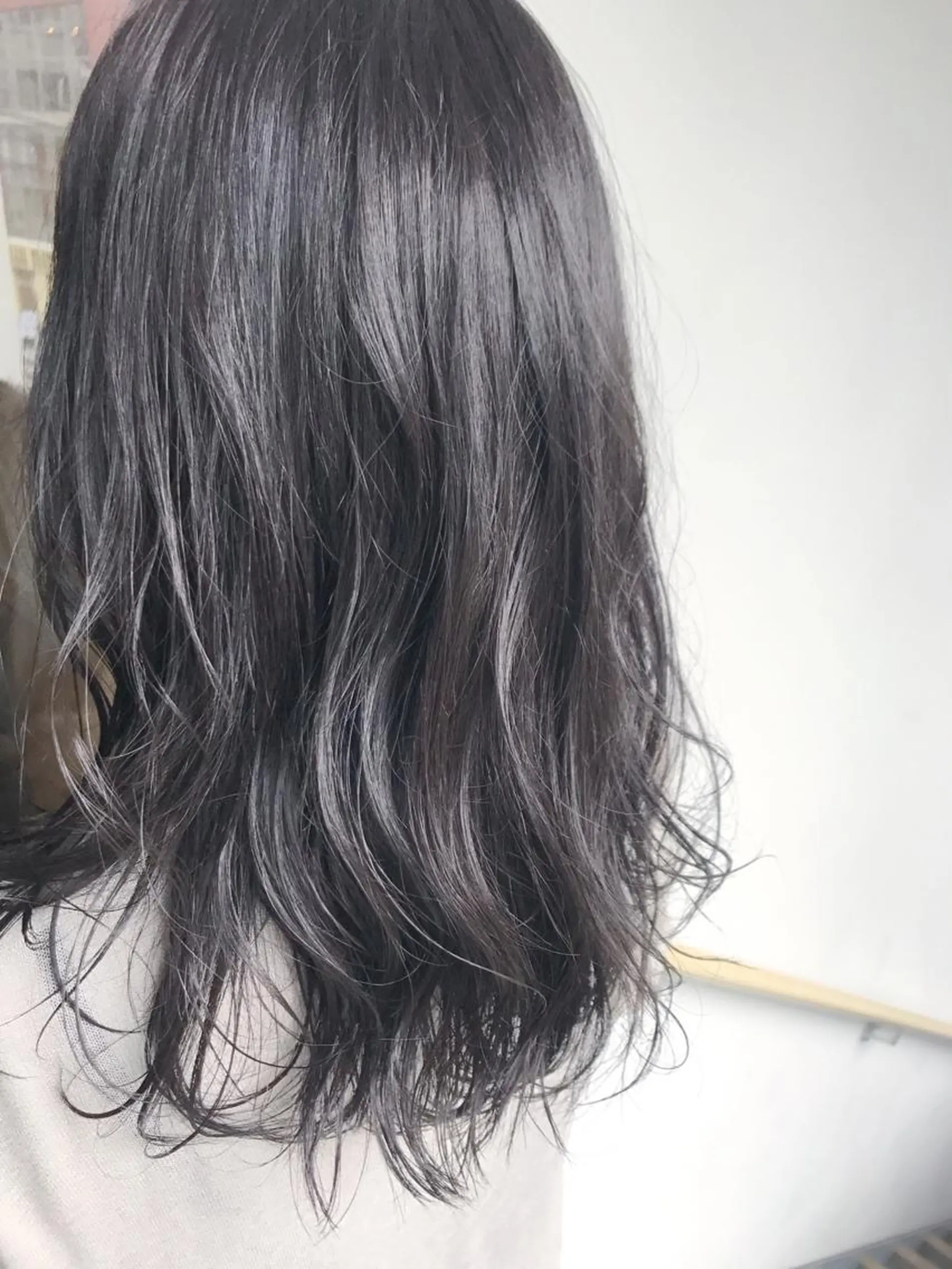 セミロング カラー ブルーカラー ブルージュ ラベンダーカラー 【完全マンツー 恵比寿】佐藤 翔のヘアスタイル