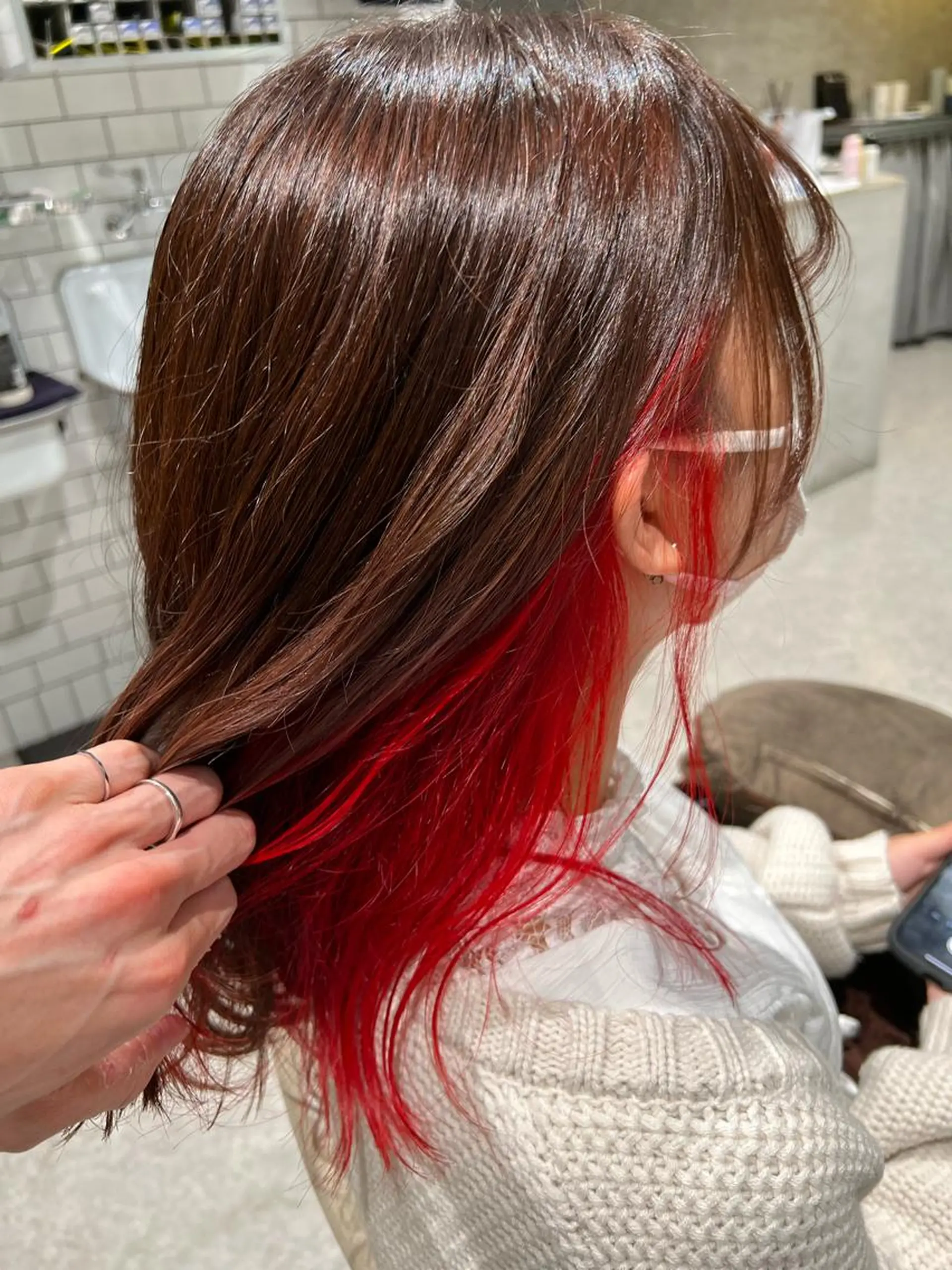 ミディアム 髪質改善/ショート/ ミディアム/間嶋のヘアスタイル