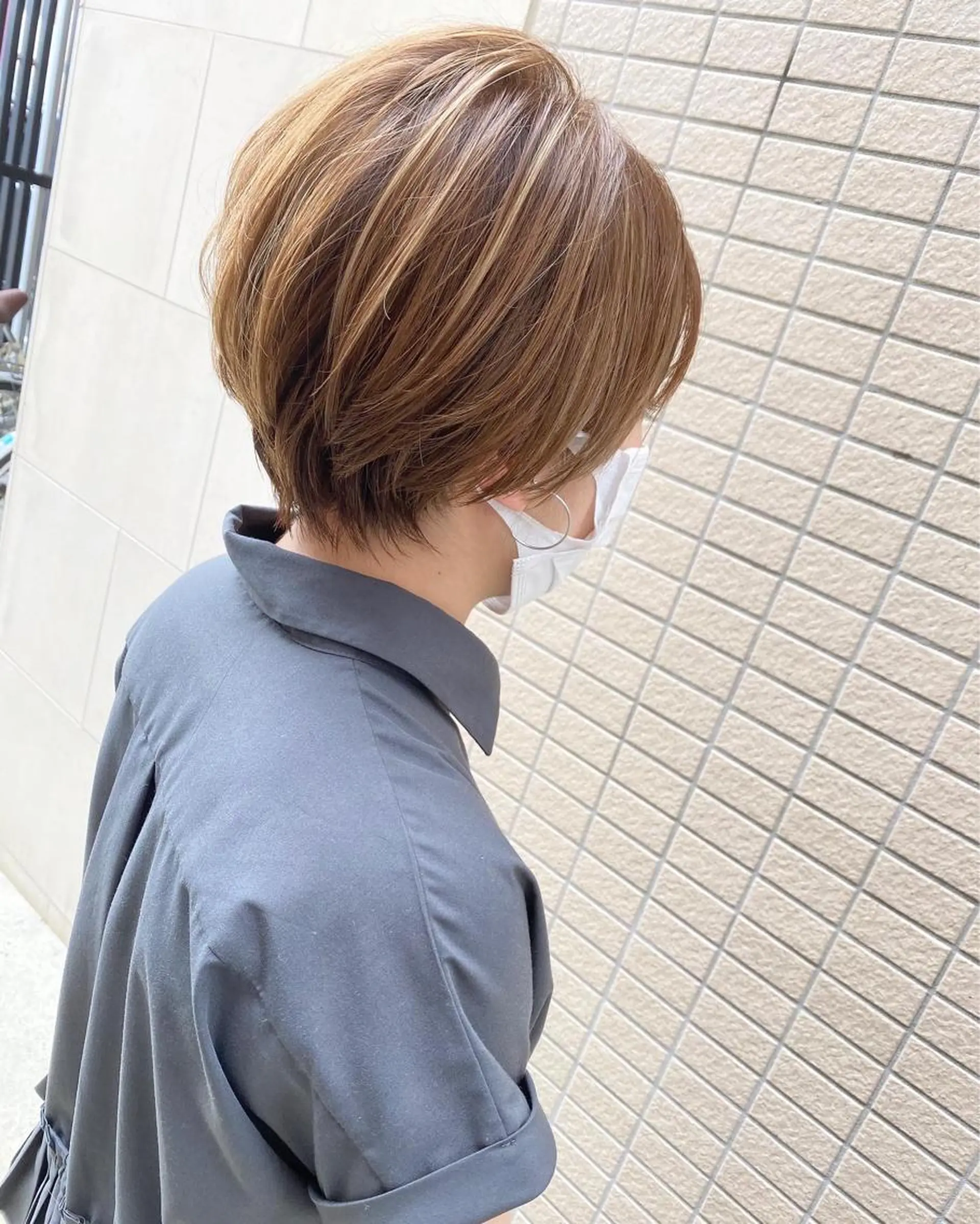 ショート カット ショート、ボブ シマダマサトのヘアスタイル