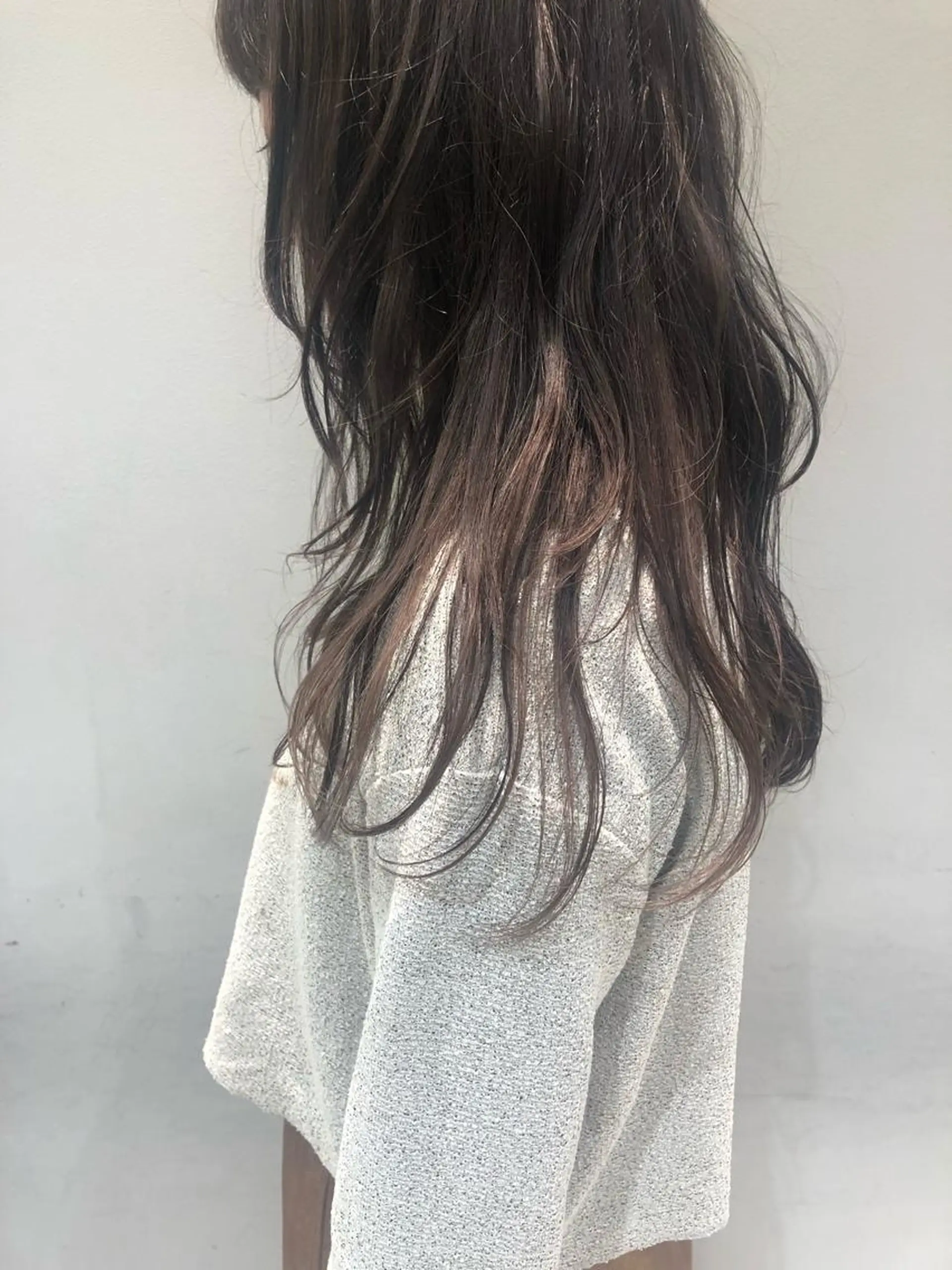 ロング 似合わせ艶髪カラー ❤️ハダユミのヘアスタイル