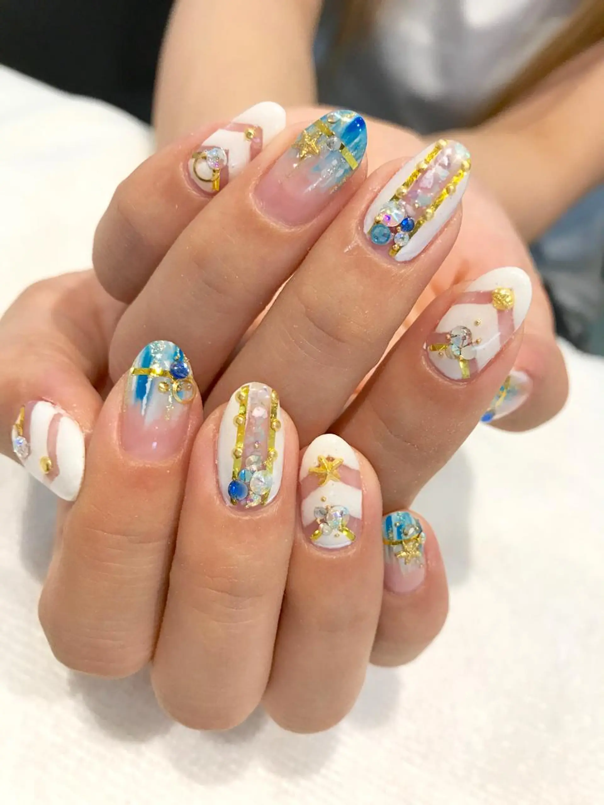 ネイル 夏ネイル NARUMI HYODOのネイルデザイン