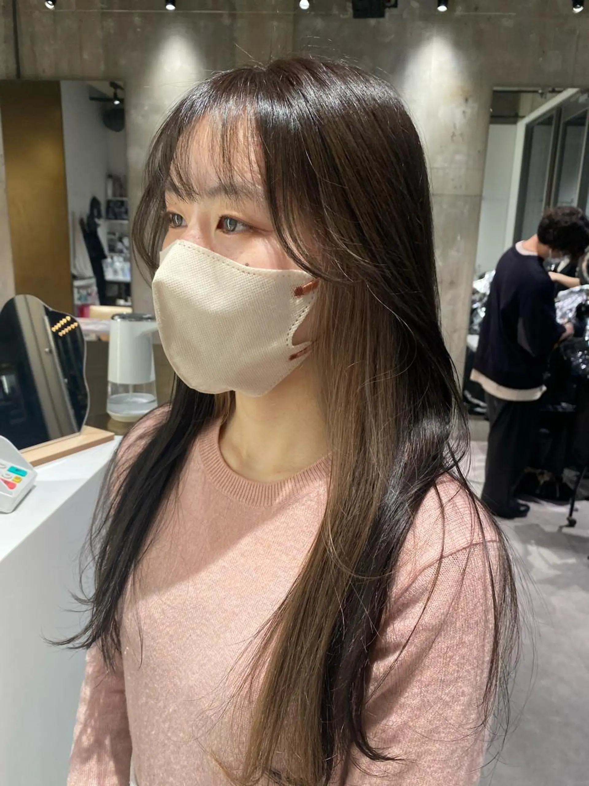 ロング カラー ヘアカラー mina🪐立川駅/ 無料ショートカットのヘアスタイル