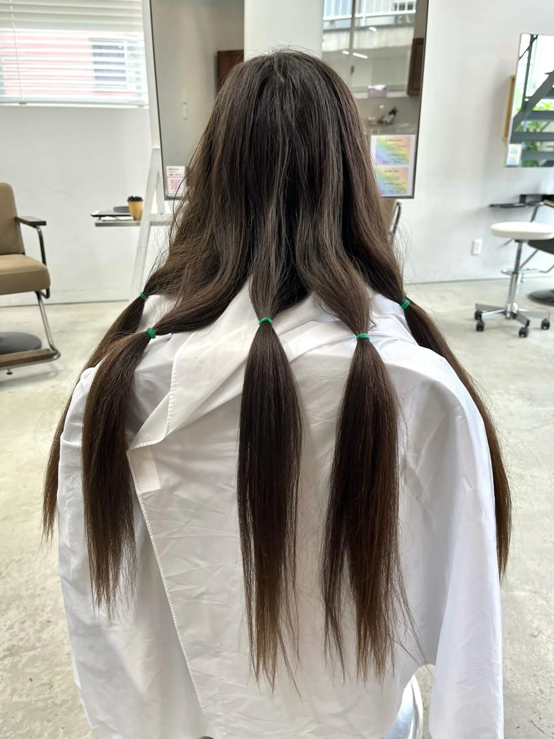 キッズ 山口 モエのヘアスタイル