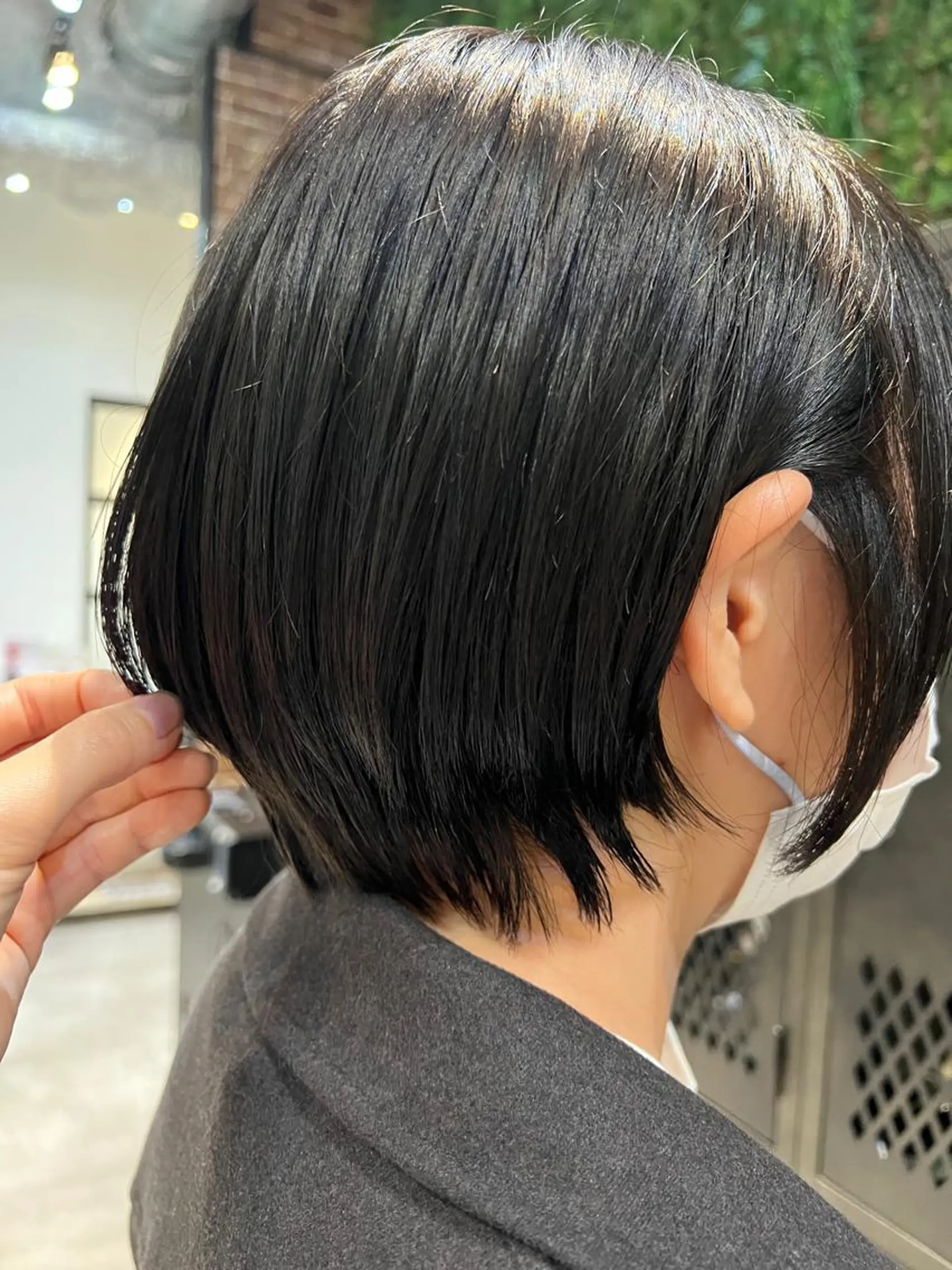 ショート カラー ブリーチ ケアブリーチ デザインカラー ダブルカラー イヤリングカラー 🌈安藤愛/透明感 艶カラー🫧ROWのヘアスタイル