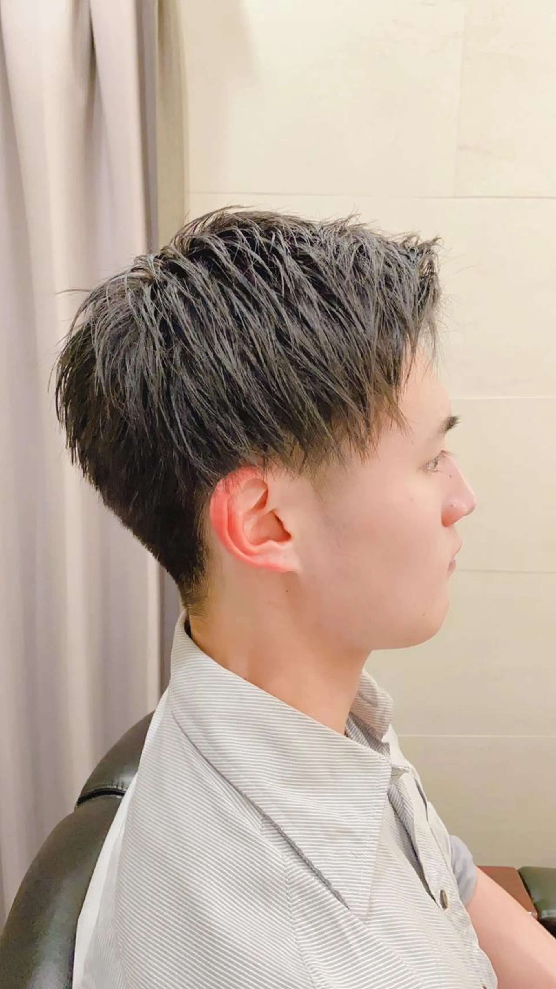 ショート メンズ アップバング ブライダルエステ🪽 ミレイの眉毛・アイブロウイメージ