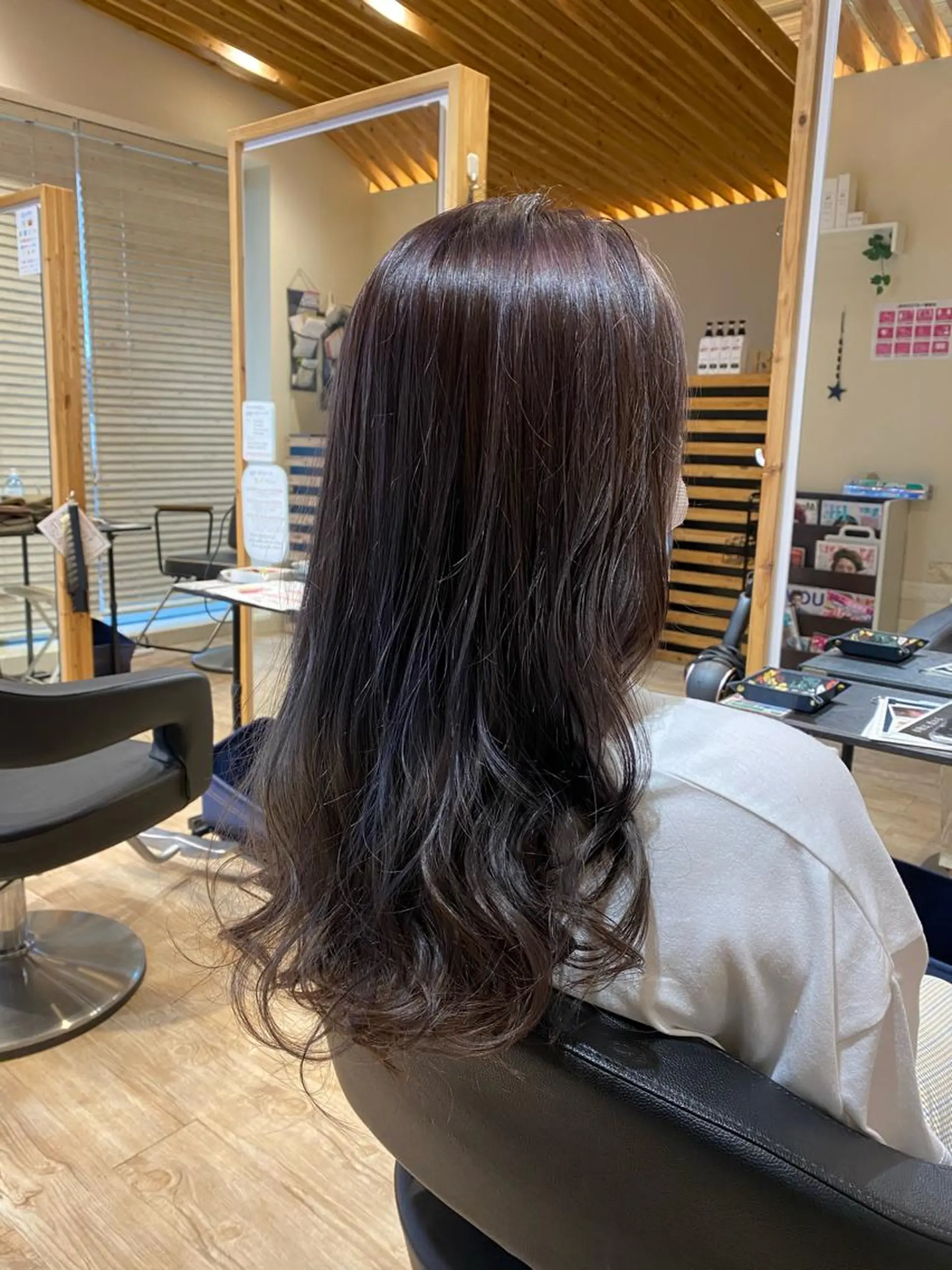 ロング カラー 関口 友行のヘアスタイル
