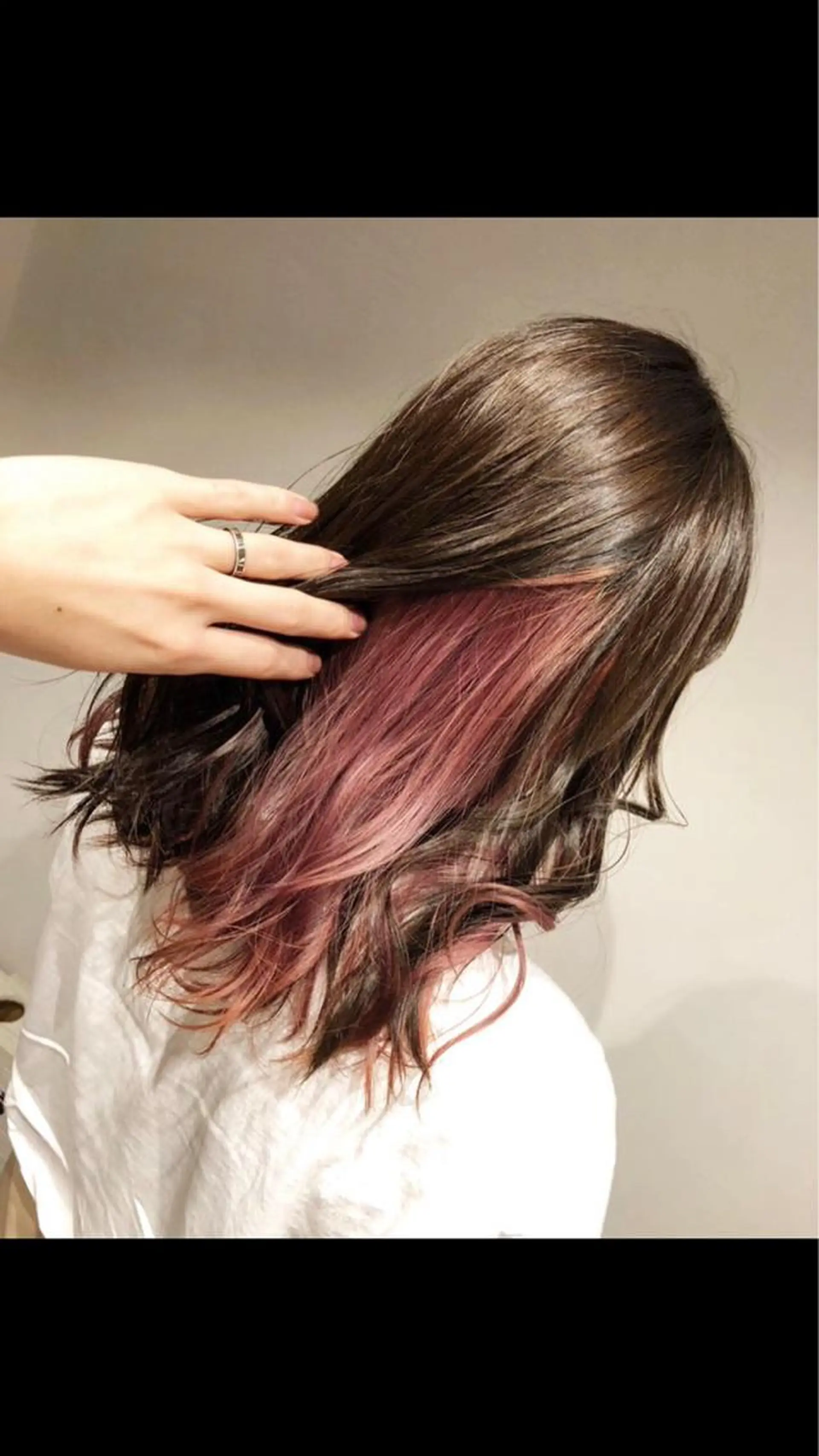 ロング カラー インナーカラー レイヤーカット/髪質 改善/矯正🤍吉田のヘアスタイル