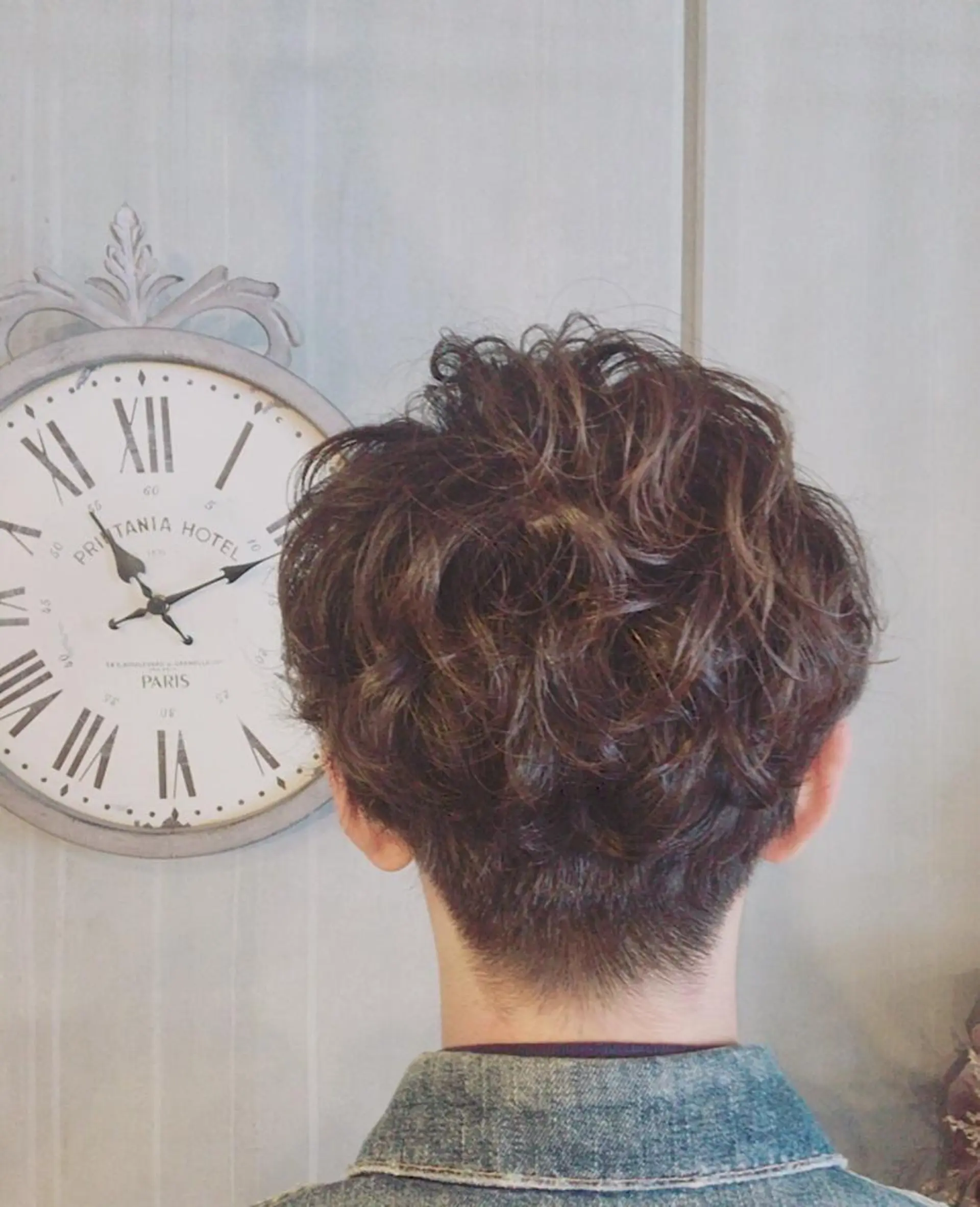 ショート パーマ メンズ 半個室女性salon 🩰Natsumiのヘアスタイル