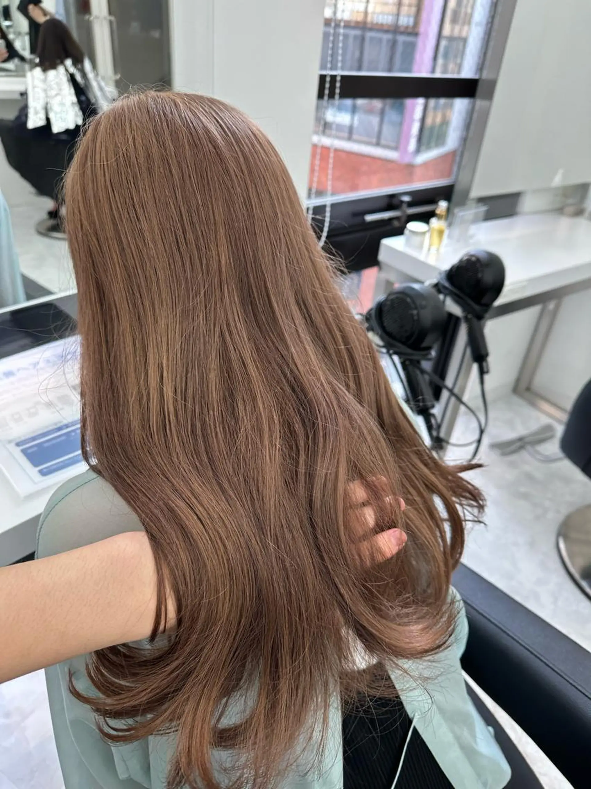 ロング カラー レイヤーダブルカラー KYONのヘアスタイル