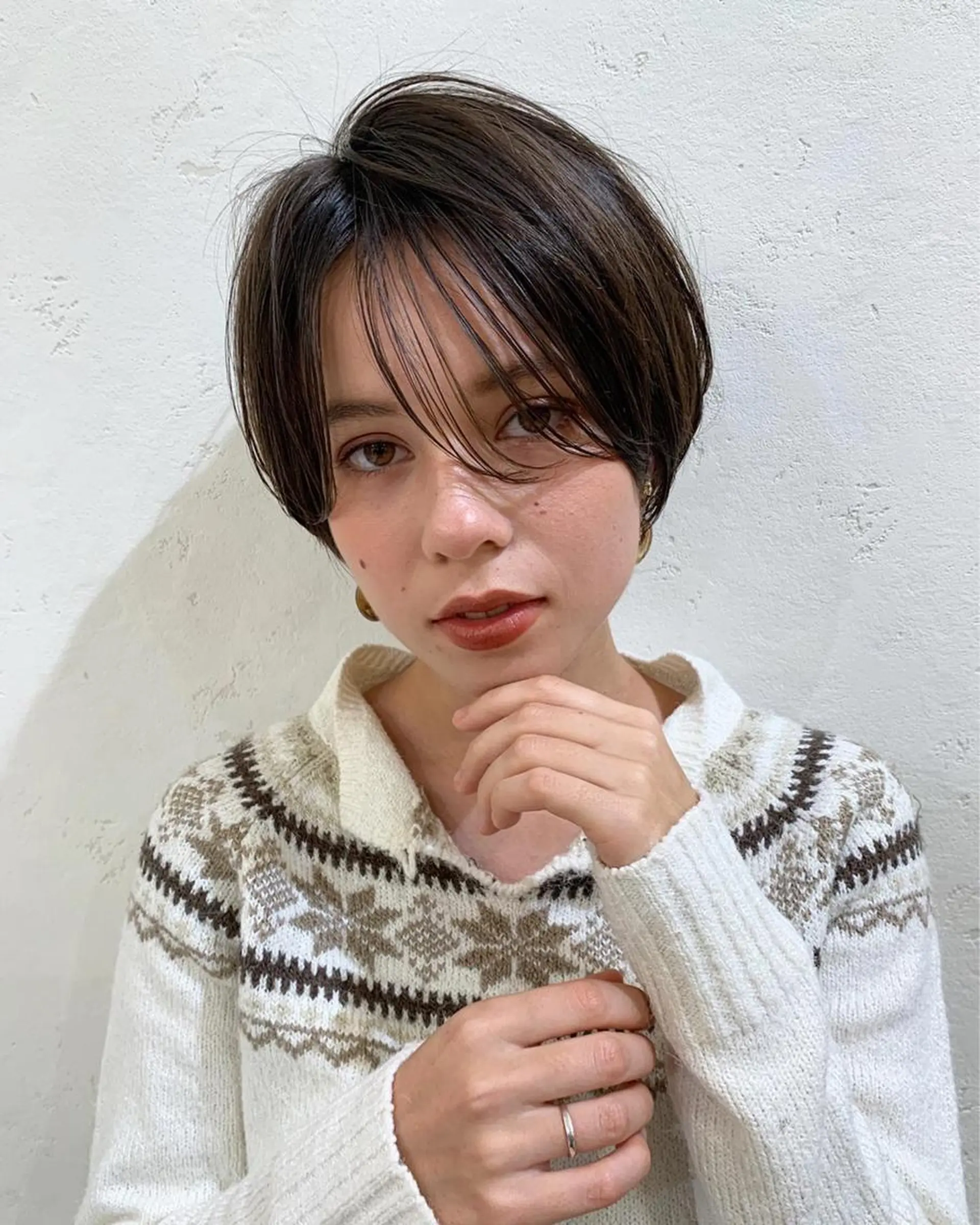 ショート ショートボブ ボブ ショートヘア レイヤー/韓国❣️ 髪質改善/e_kiのヘアスタイル