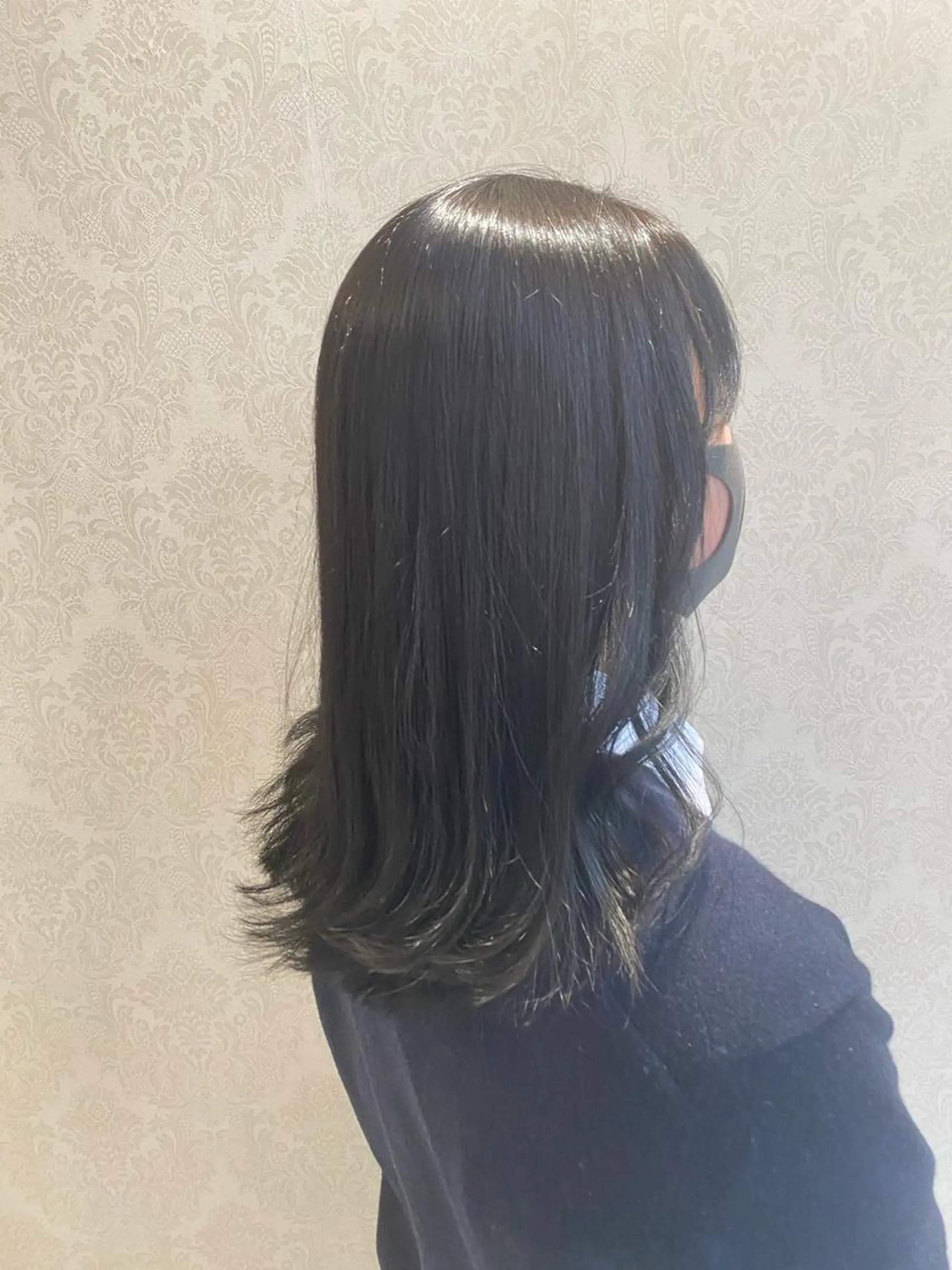 ミディアム カラー デザインカラー✨新倉 佑奈のヘアスタイル