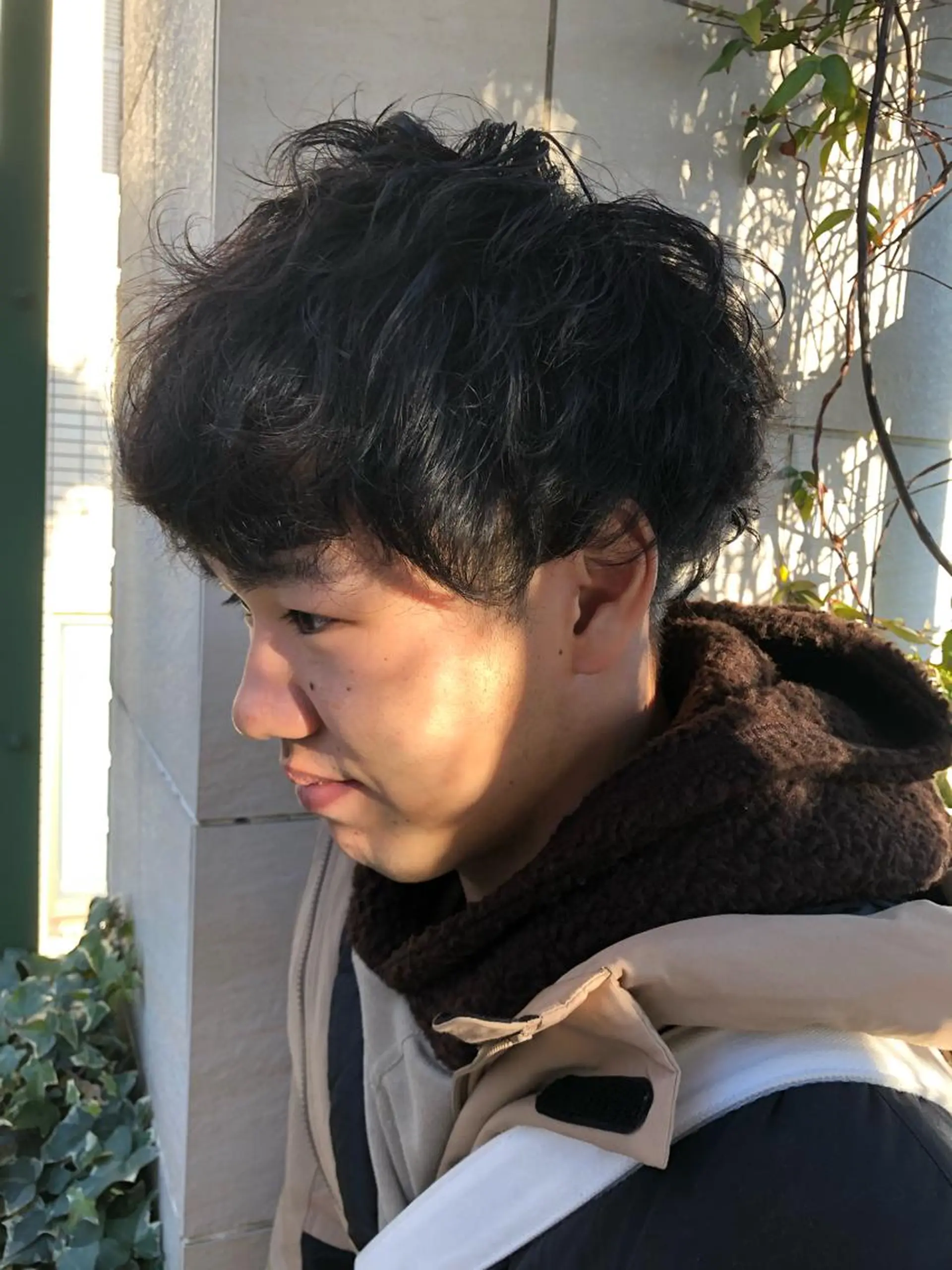 ショート パーマ メンズ メンズパーマ カット パーマ 似合わせ/代表 髪質改善/山田将大のヘアスタイル