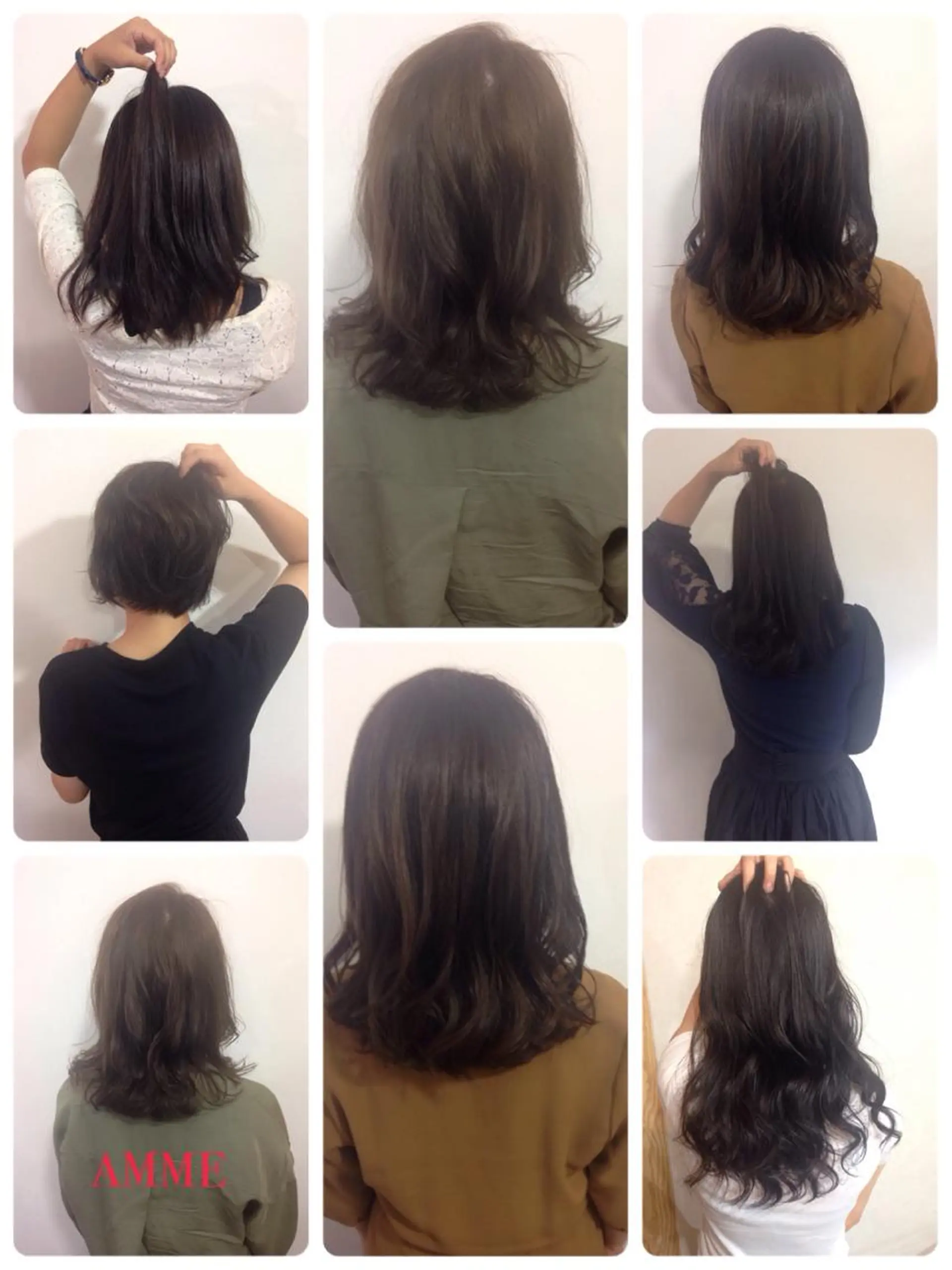 ショート ミディアム セミロング ロング カラー 💎髪質改善💎 デザイナーshinのヘアスタイル