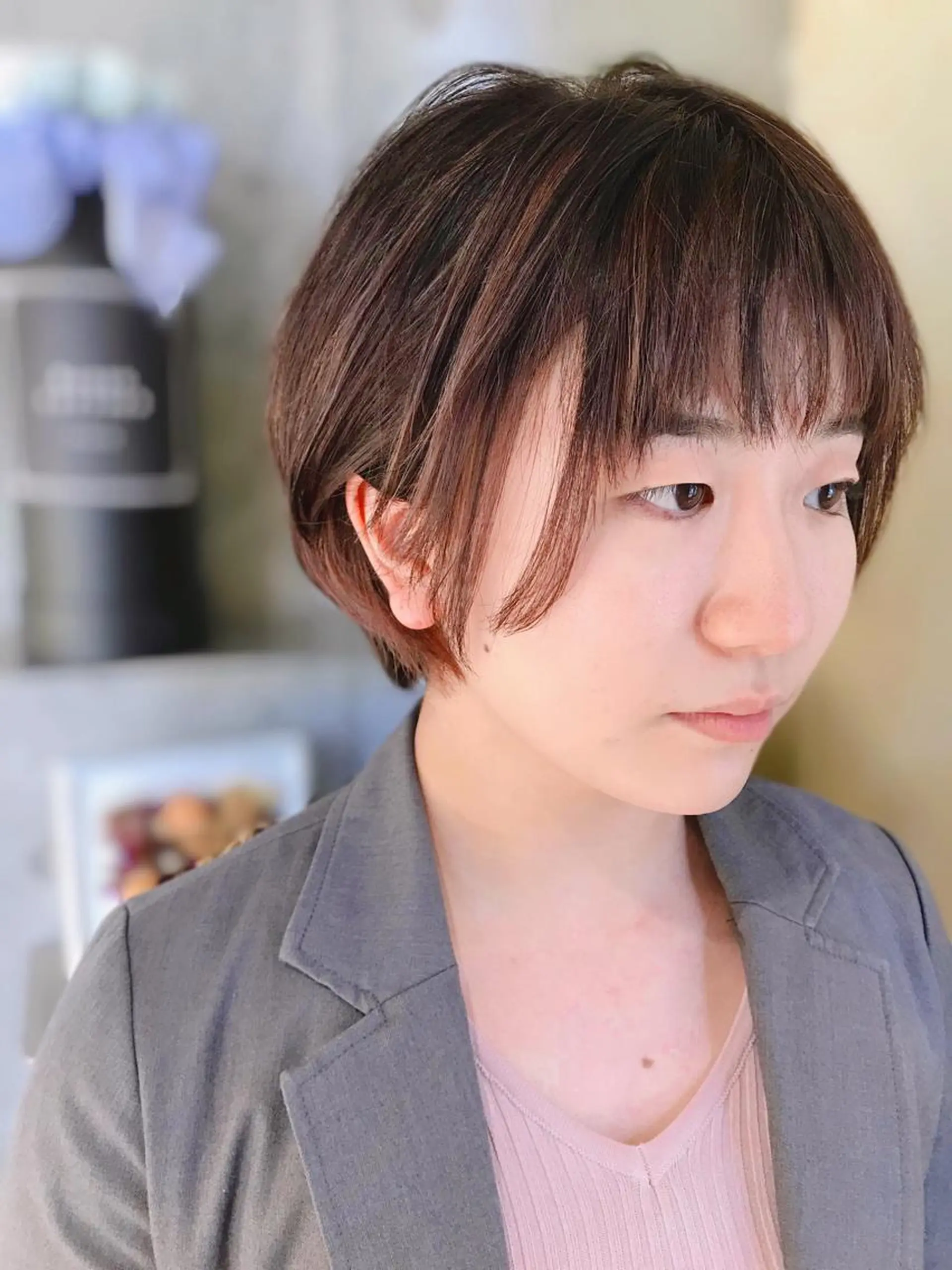 ショート ハイライト ヒラヤマ ユウスケのヘアスタイル