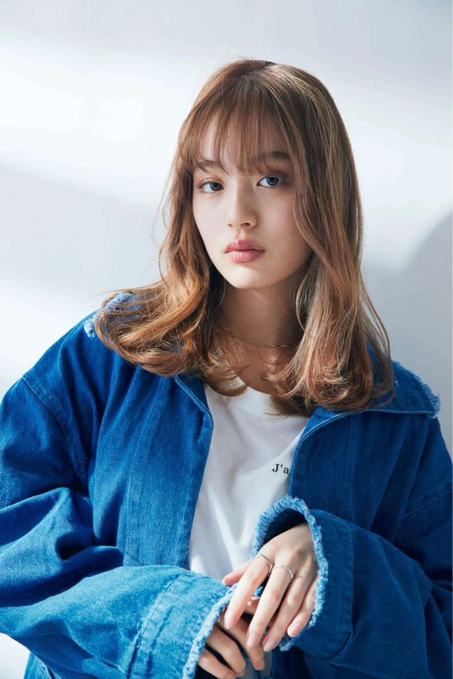 セミロング カット パーマ トリートメント 🎨インナーカラー が得意👍新垣⚜️のヘアスタイル