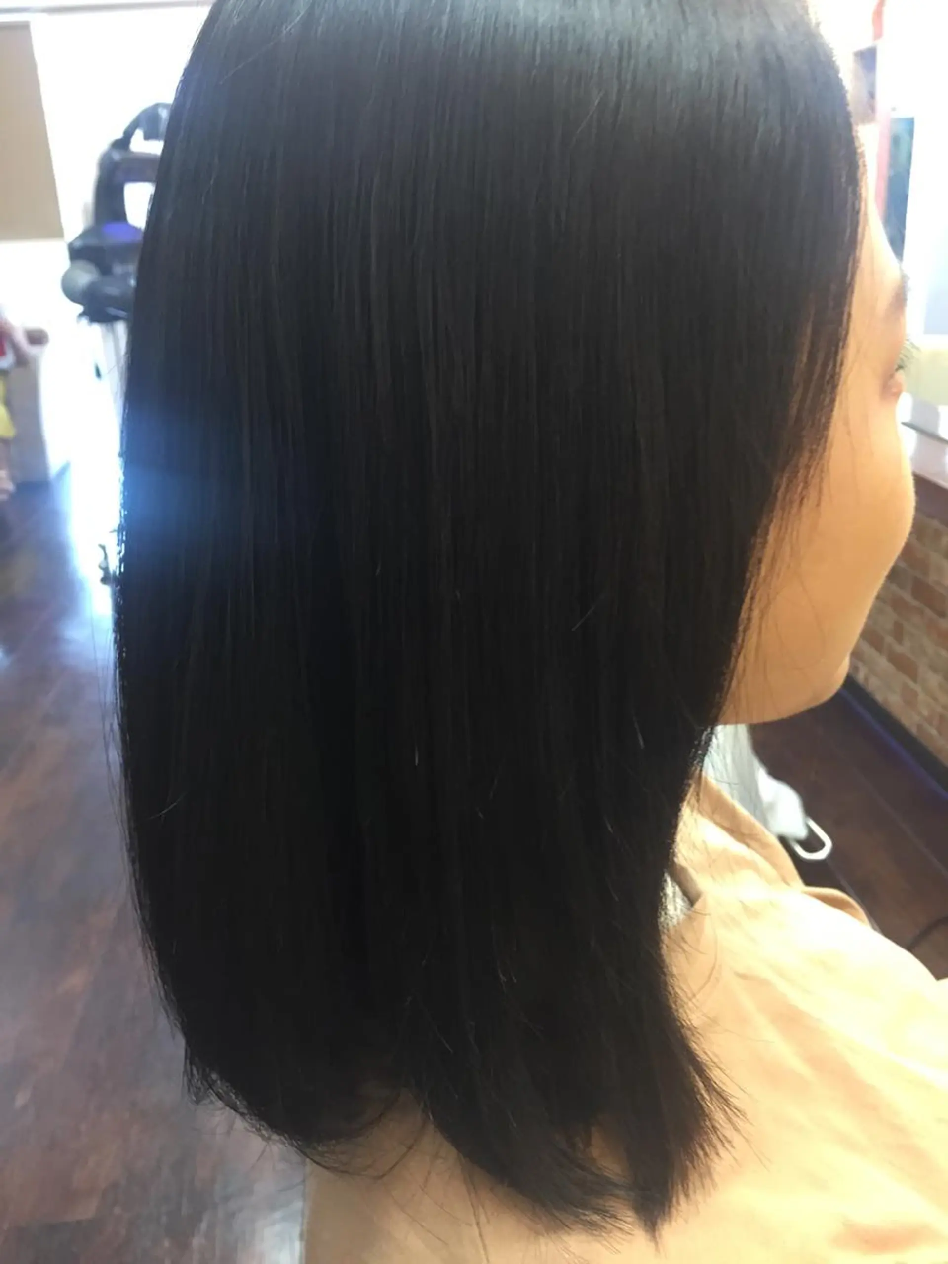 ミディアム パーマ 桧山 真のヘアスタイル