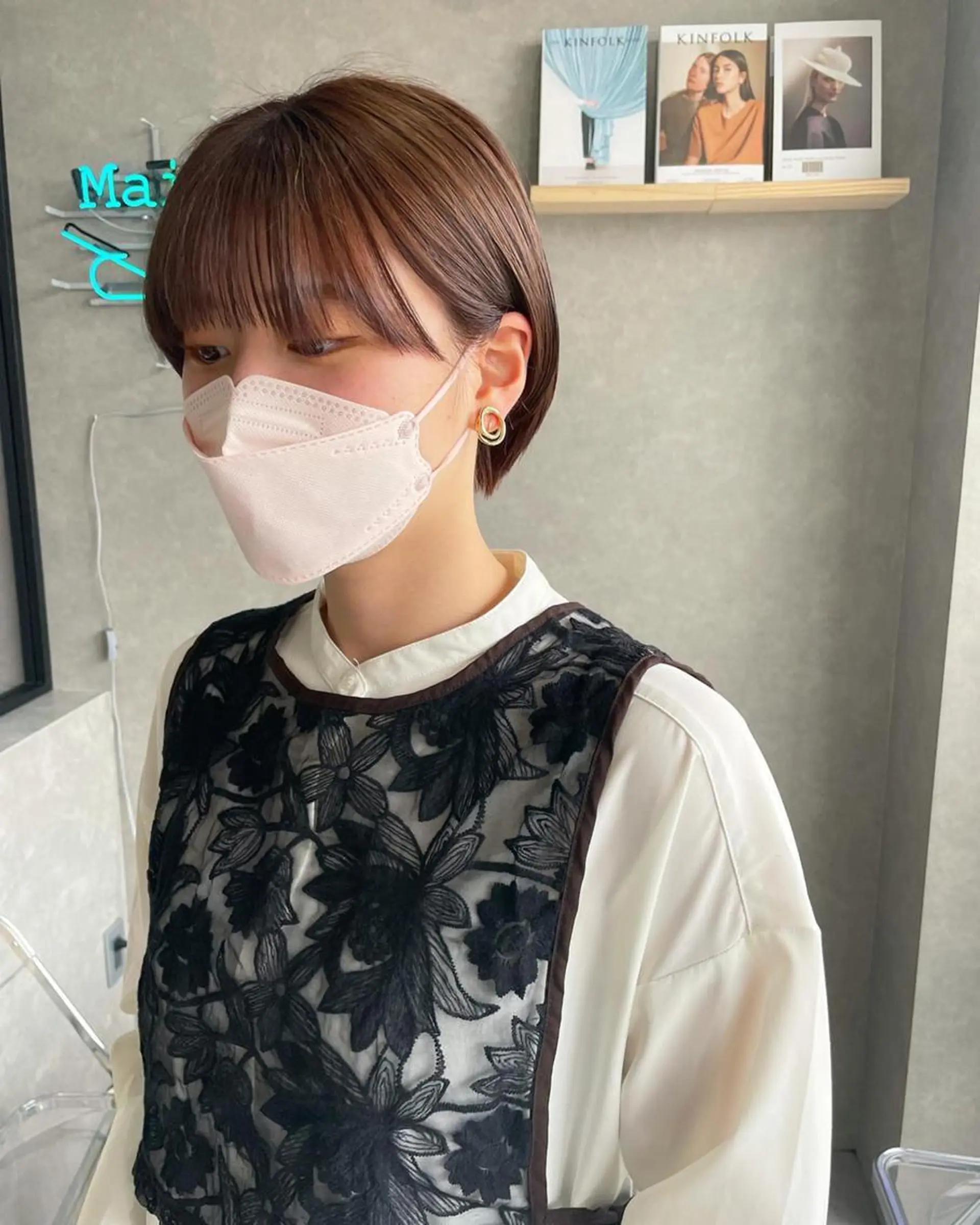 ショート 河原 亮のヘアスタイル