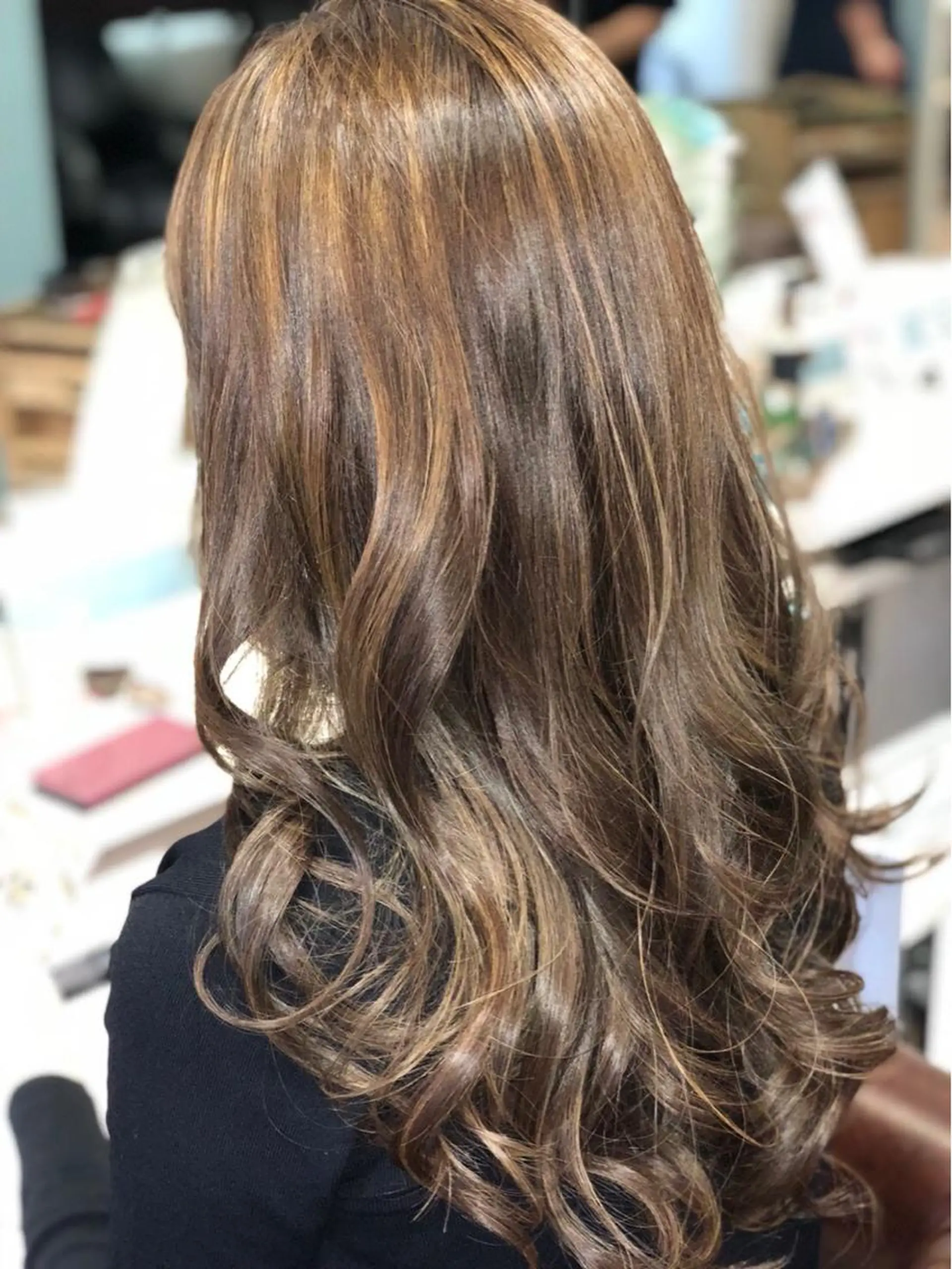 ロング カラー 豊中/メンズ特化 岡田 龍之介のヘアスタイル