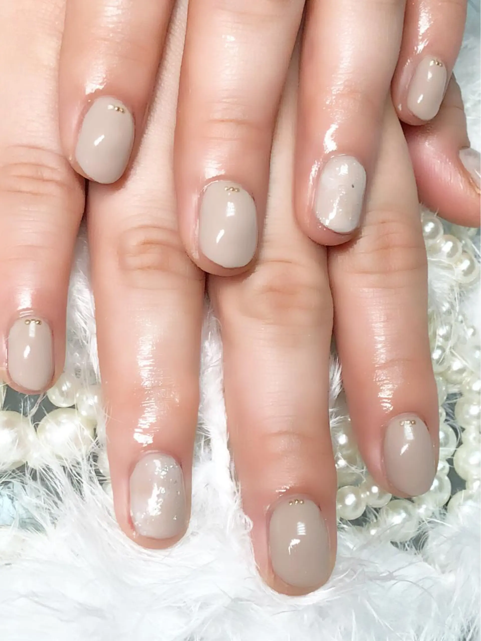 ショート ネイル 大理石ネイル(マーブル) シンプルネイル ハンドネイル CITRAtotal beautyのネイルデザイン