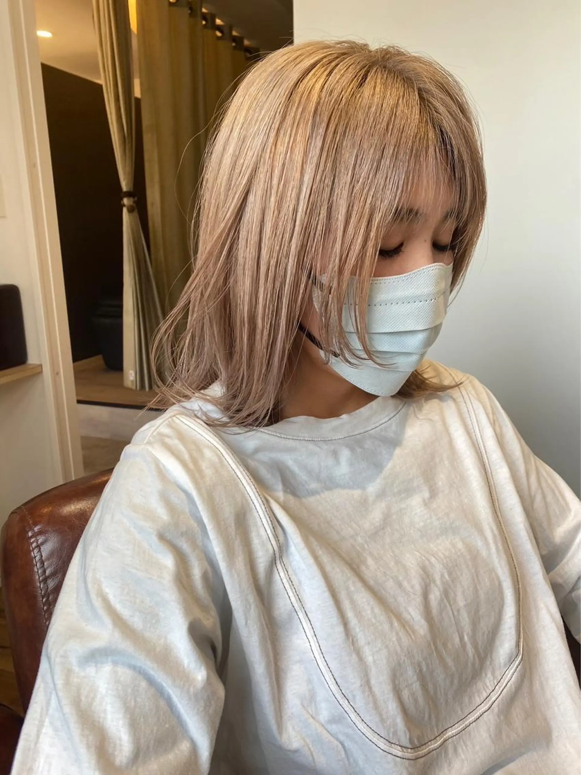 ミディアム カラー yuu /N° 大分中央町店のヘアスタイル