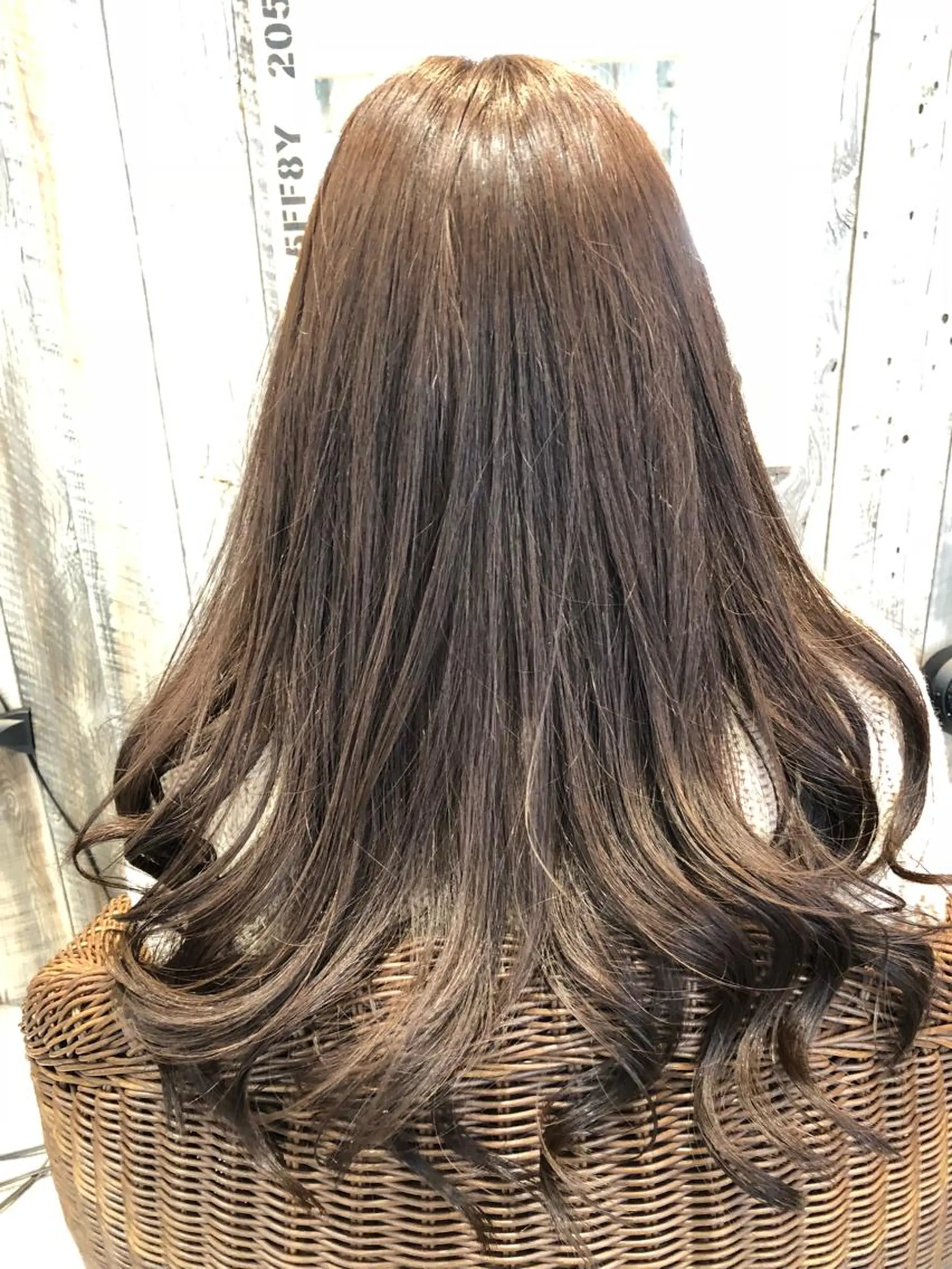 ロング 川野 賢のヘアスタイル