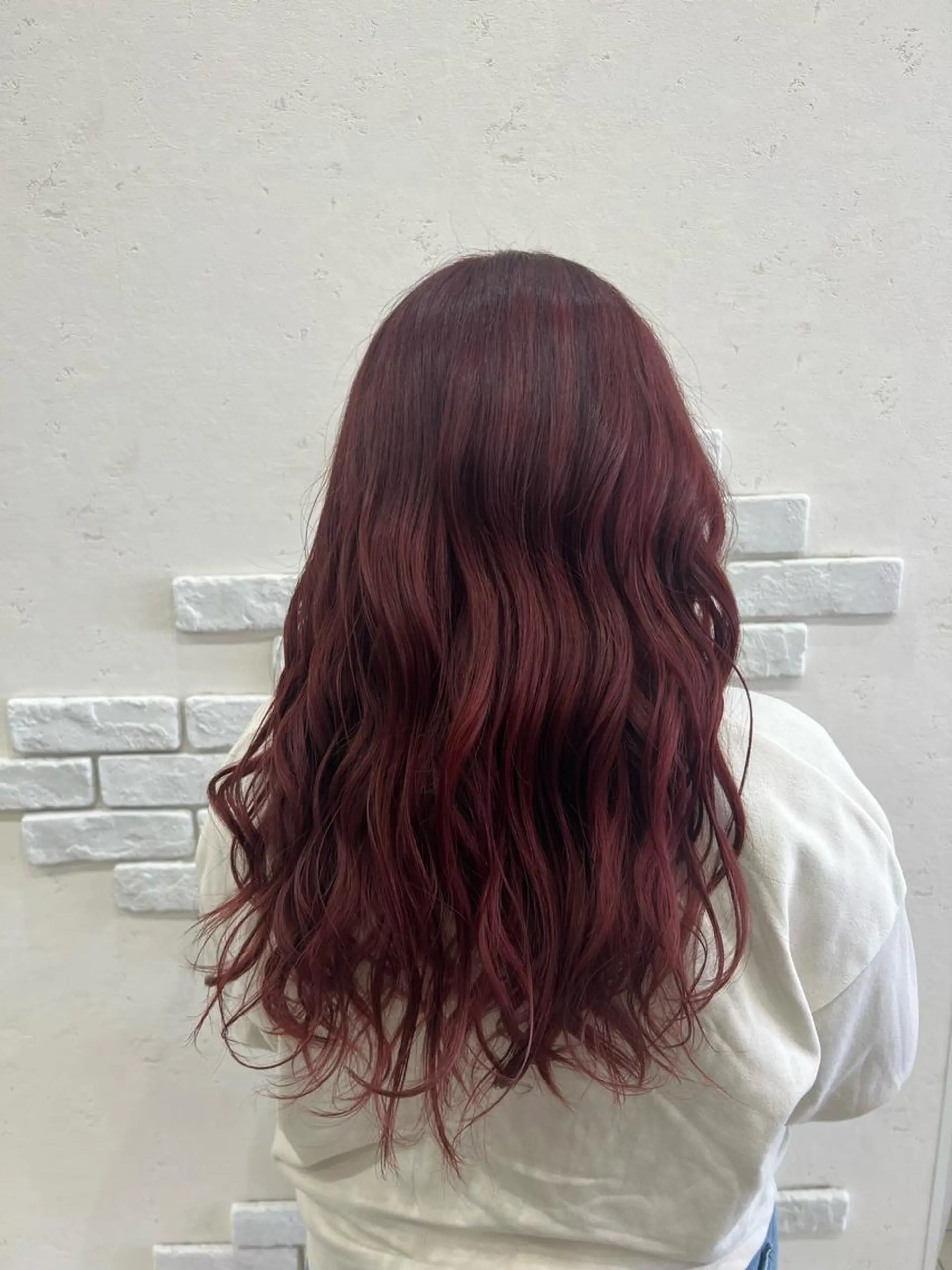 セミロング カラー ヘアカラー 太白区/白髪ぼかし ハイライト/千葉達人のヘアスタイル