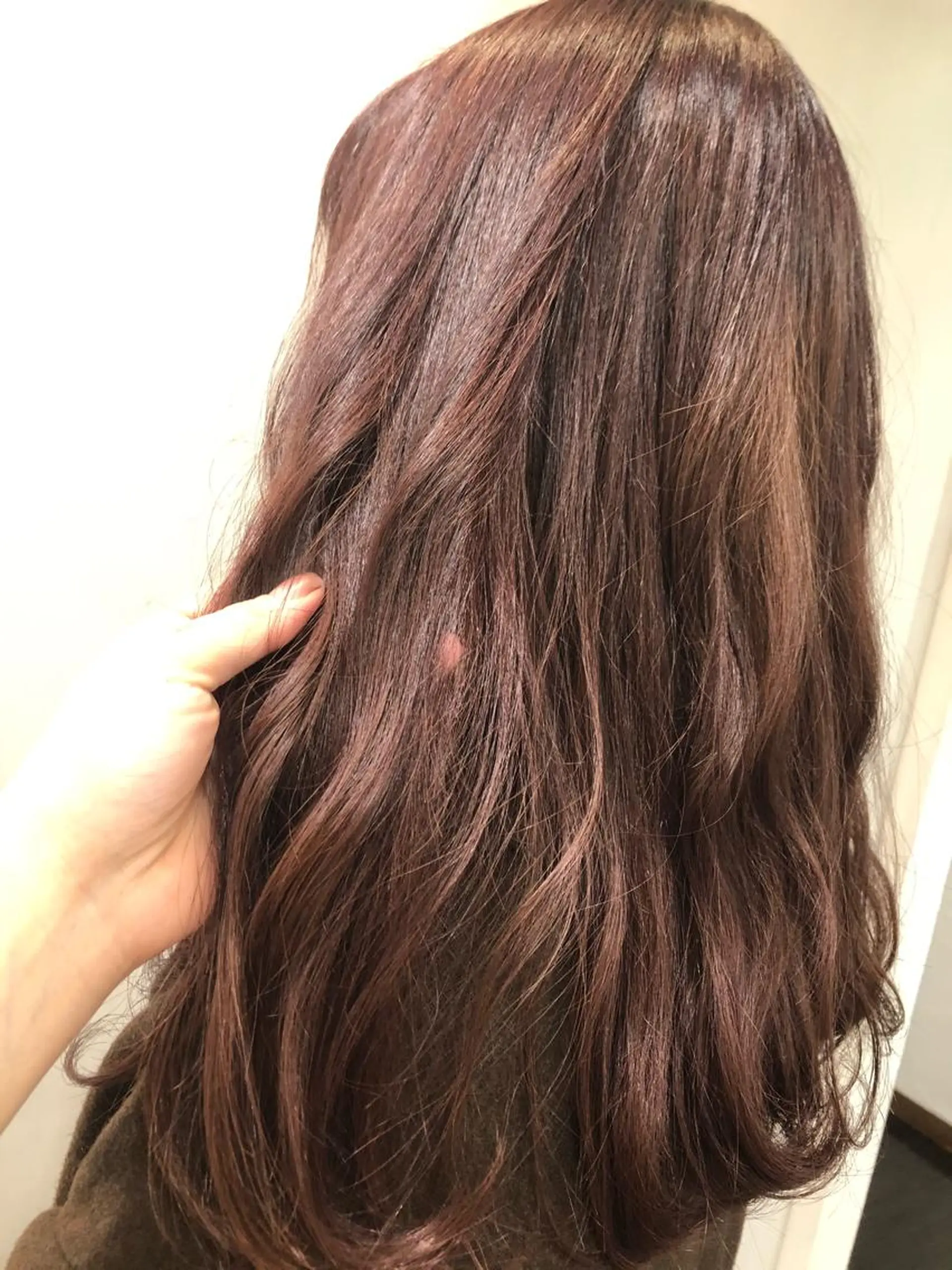 セミロング カラー パーマ 清水 由佳のマツエク・マツパデザイン