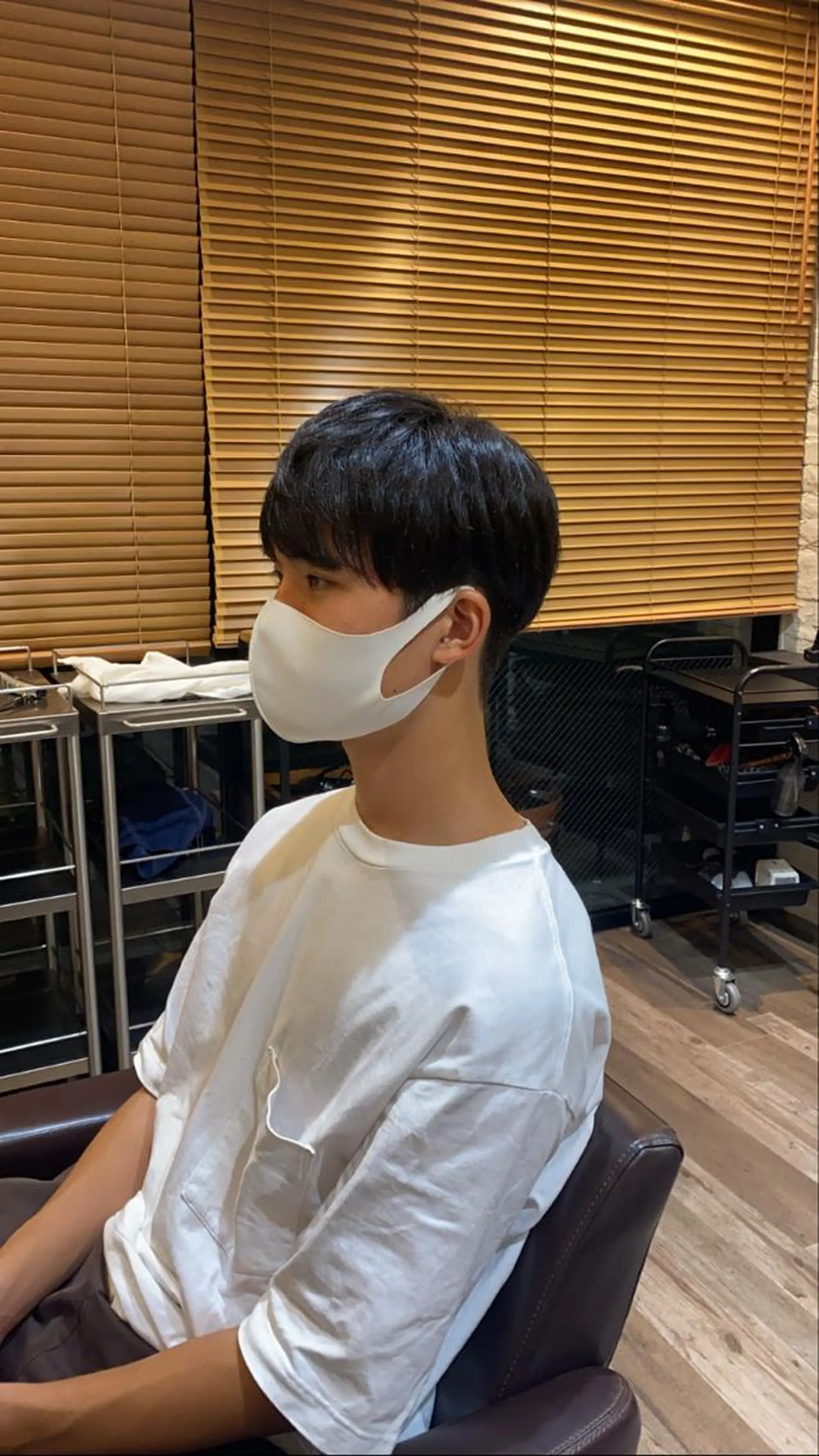 メンズ マッシュ 横山 カミールのヘアスタイル