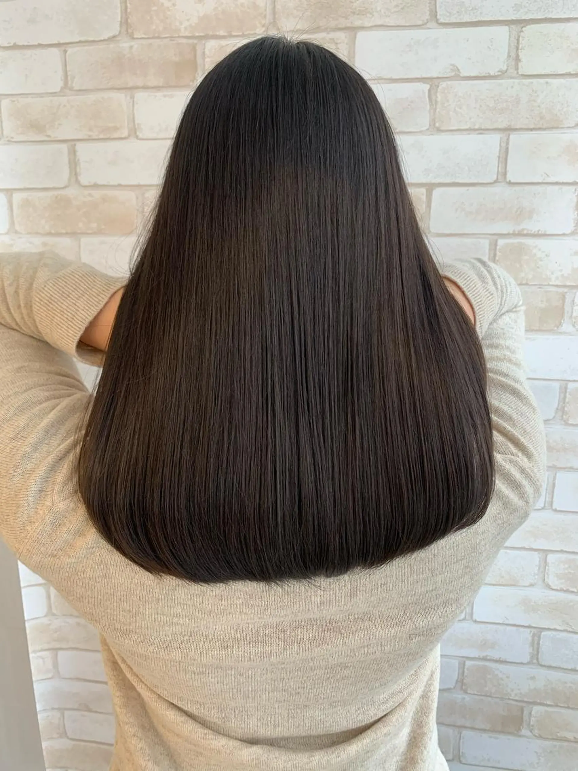 ロング 髪質改善 トリートメント 梅本 有希のヘアスタイル