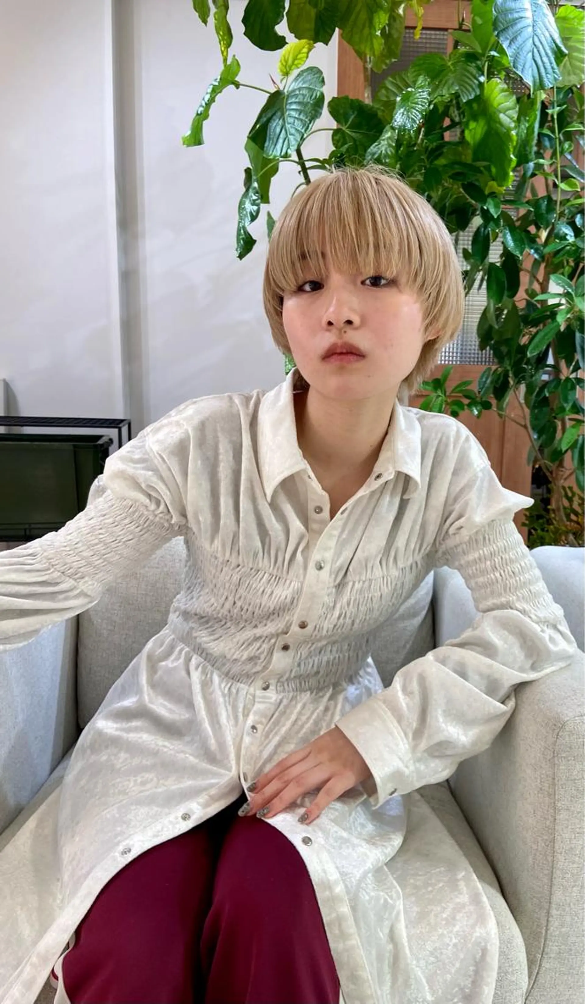 ショート 田中 あやなのヘアスタイル