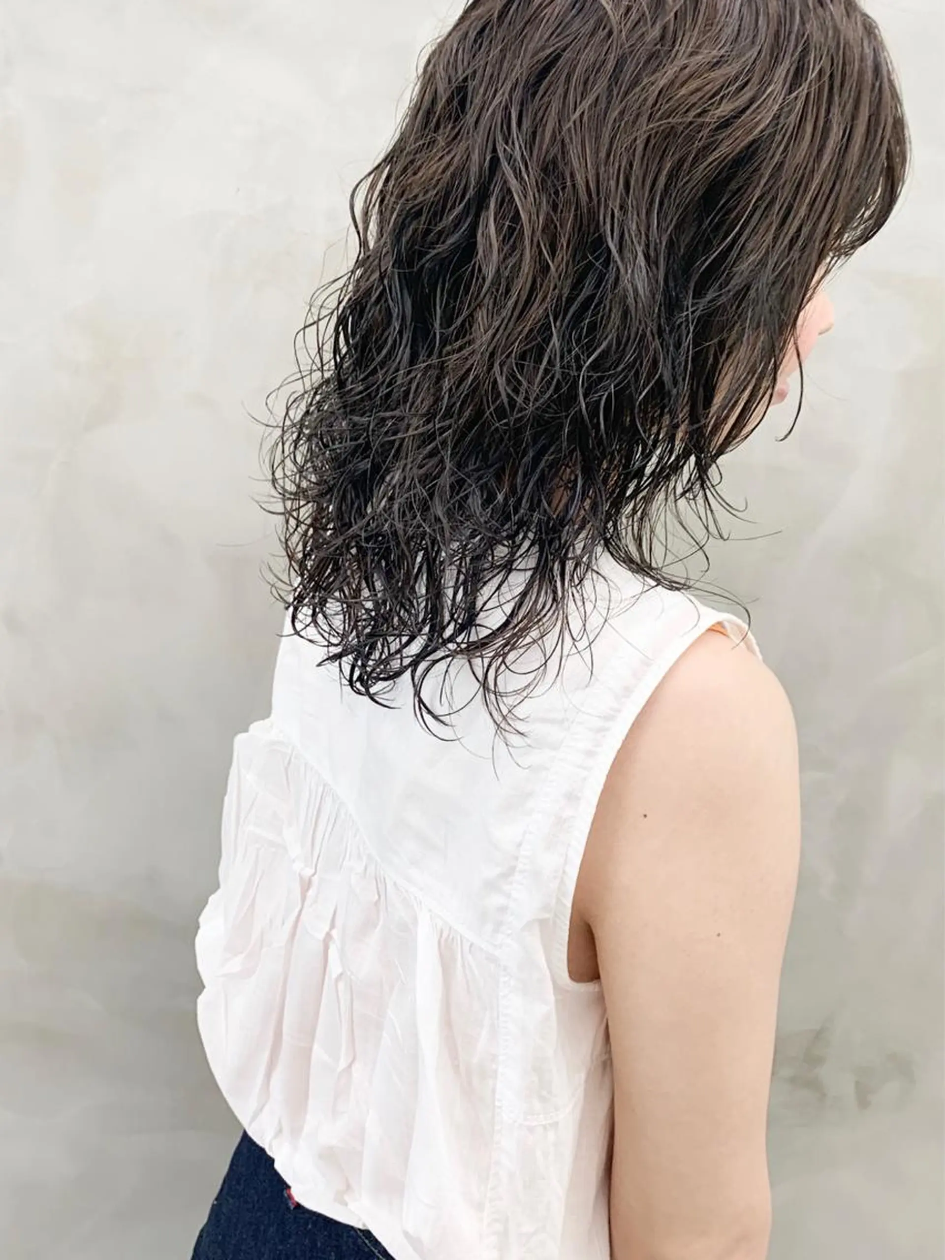 パーマ ウルフカット ヘッドスパ (女性限定)🍋モエのヘアスタイル