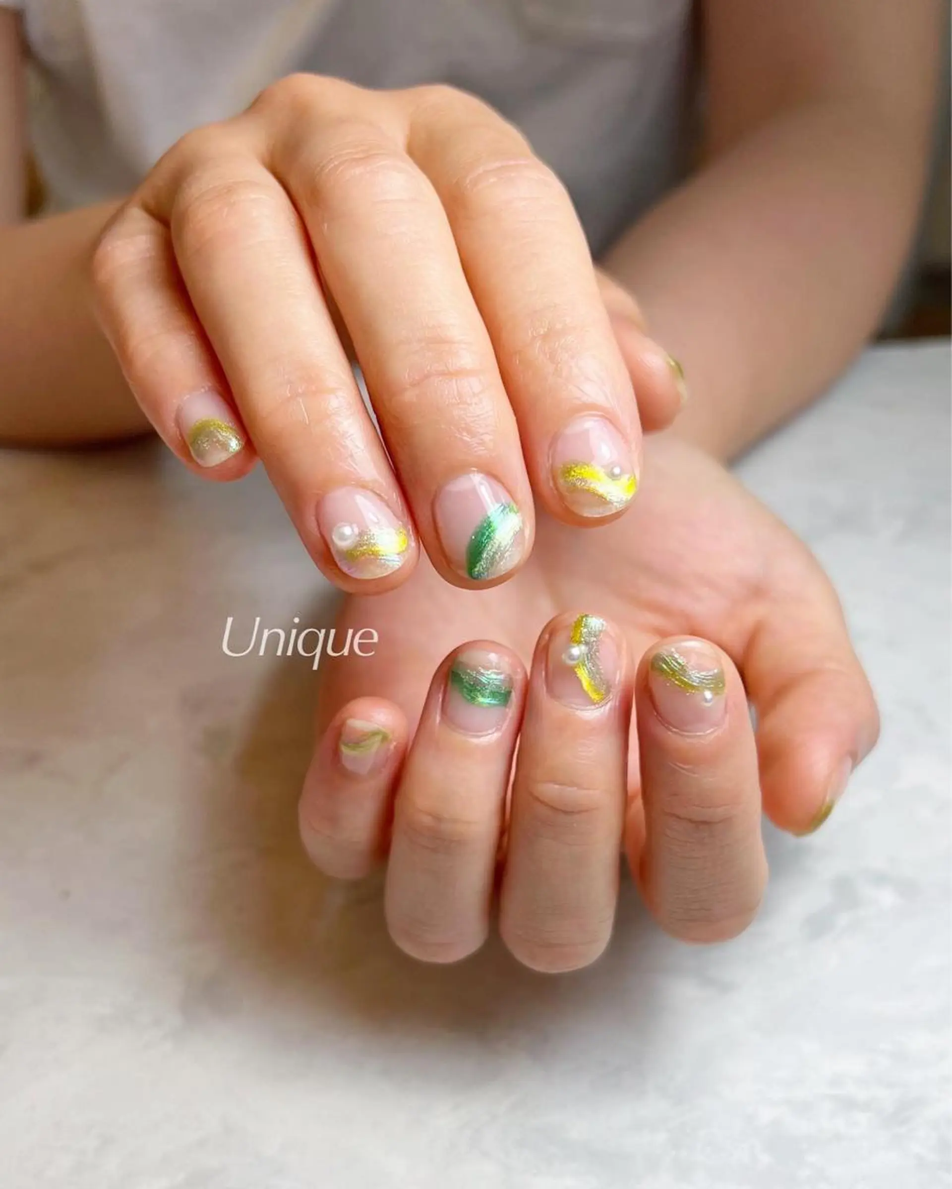 ネイル ハンドネイル Unique 【ユニーク】のネイルデザイン