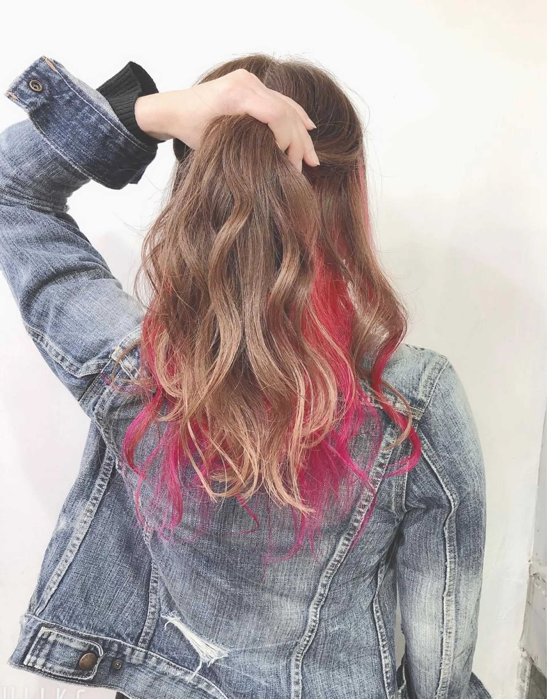 ロング カット ヘアカラー トリートメント 吉田 典弘のヘアスタイル